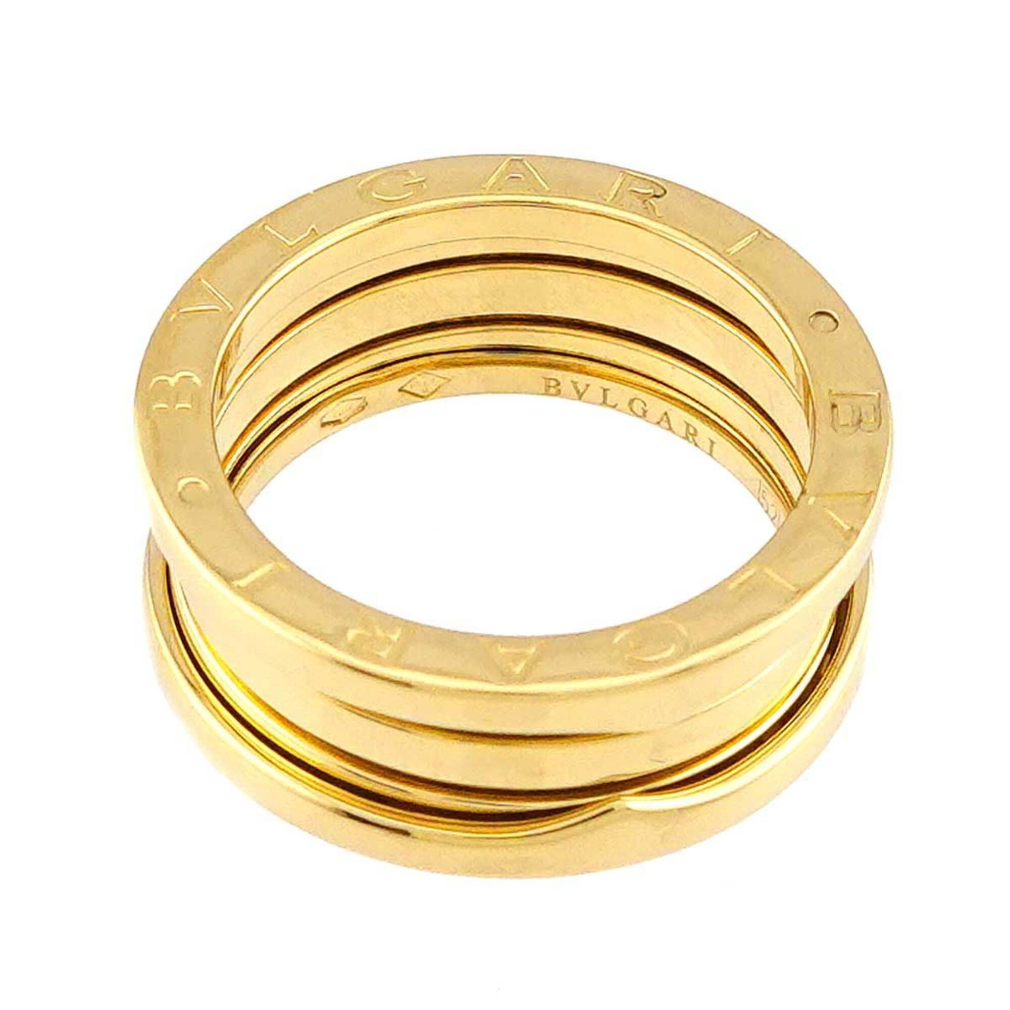 Bvlgari Yellow Gold Pink Gold (18K) Band Ring (Pre-Owned)