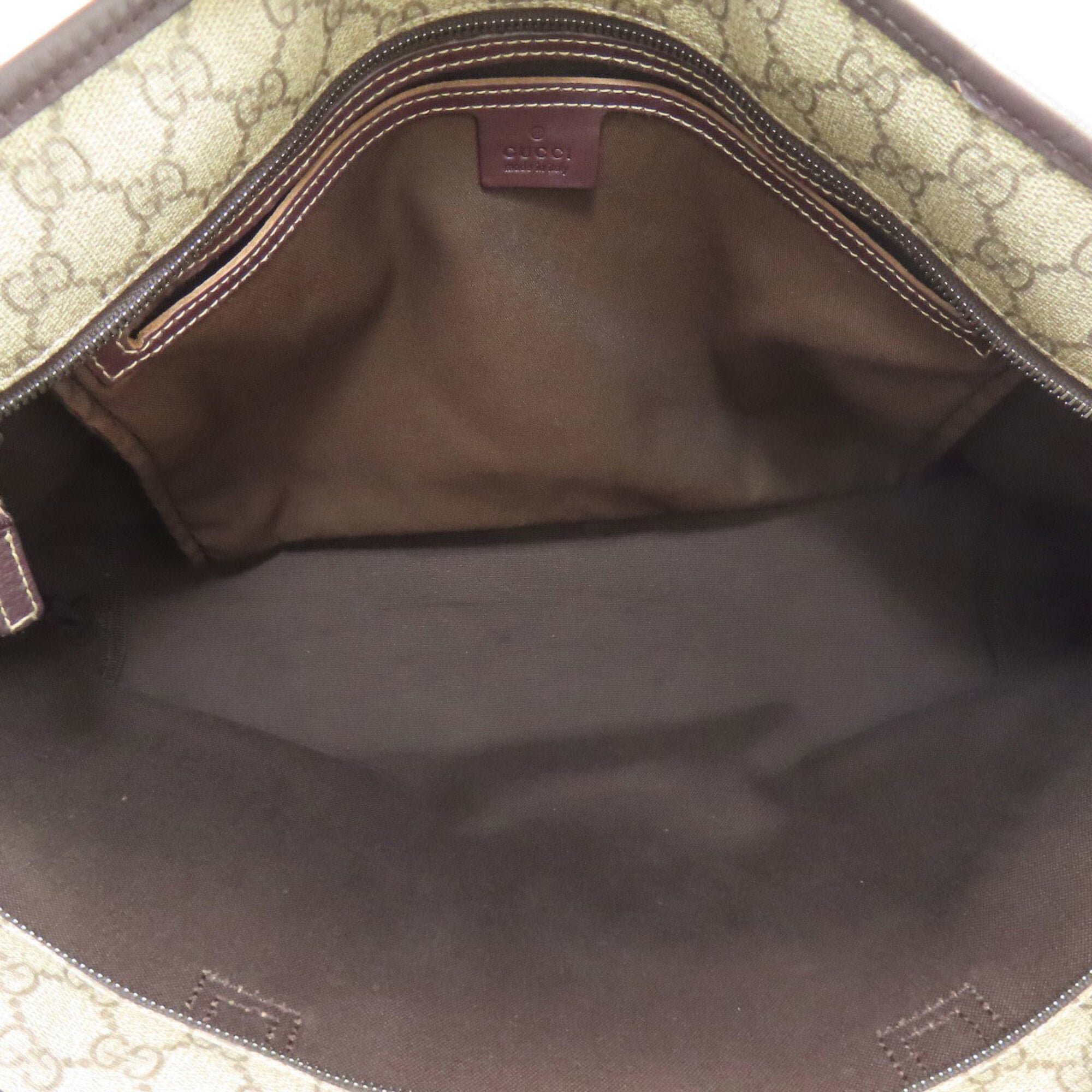 Gucci Brown Pvc Tote Bag (Pre-Owned)
