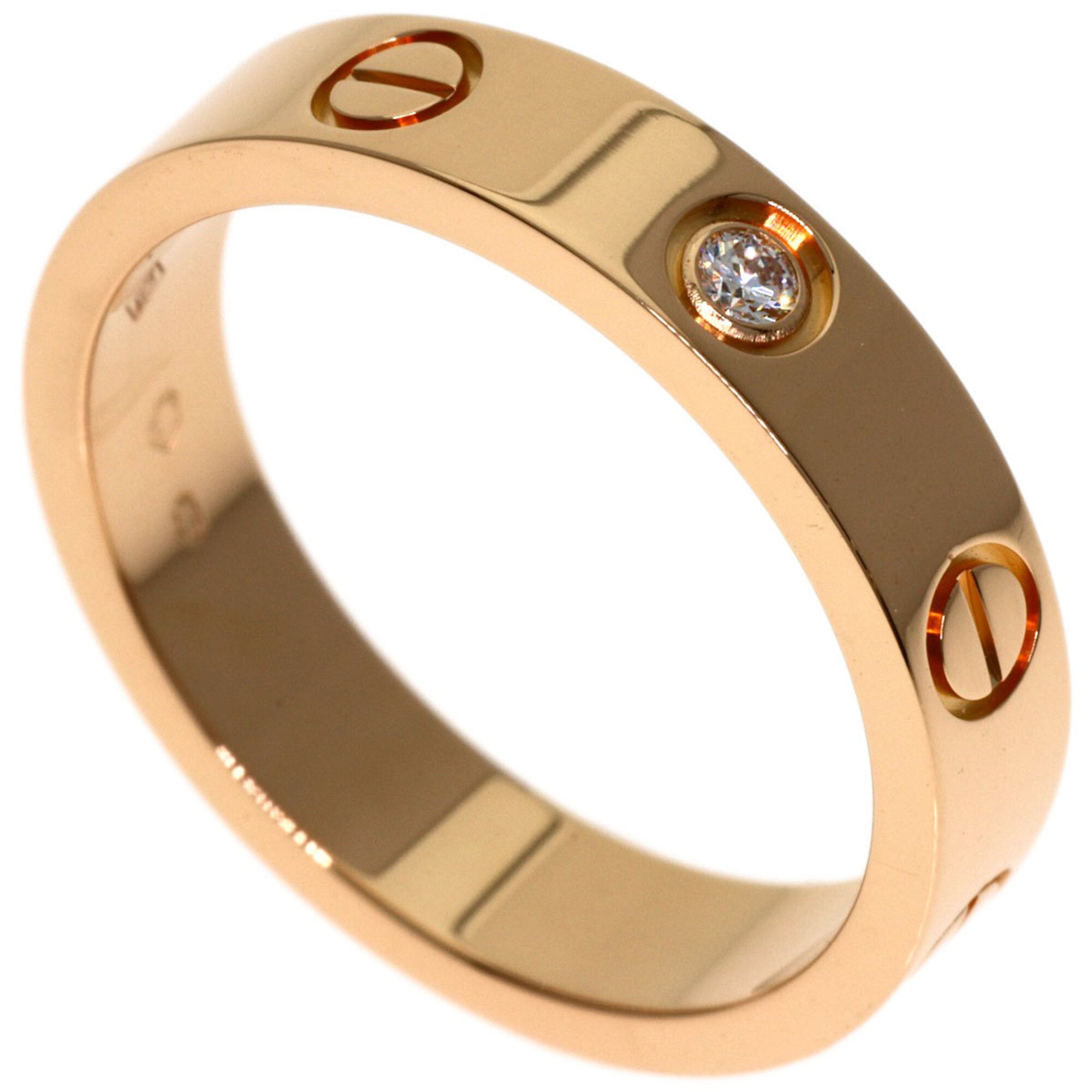 Cartier Pink Gold (18K) Band Ring (Pre-Owned)