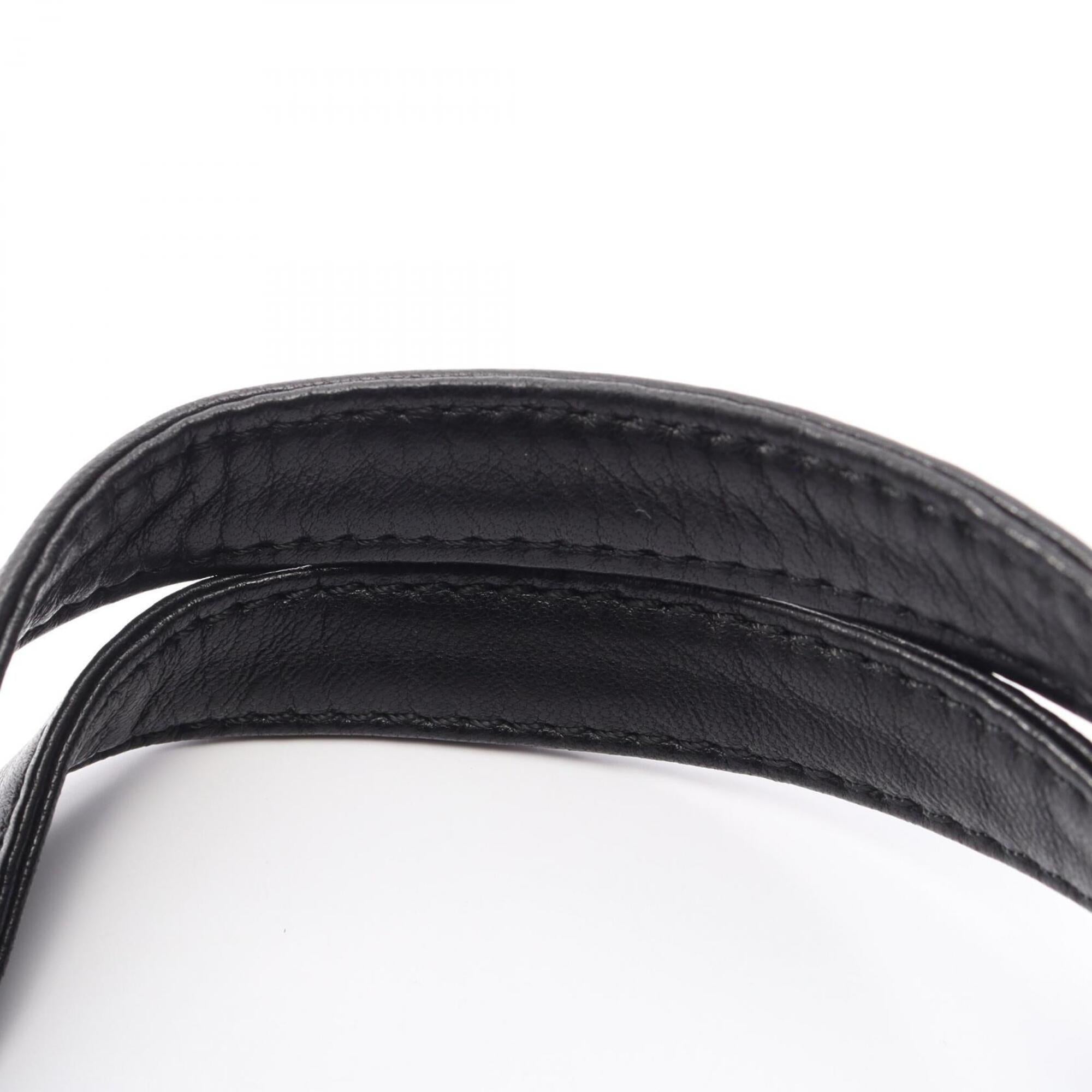 Loewe Black Leather Handbag Tote Bag (Pre-Owned)