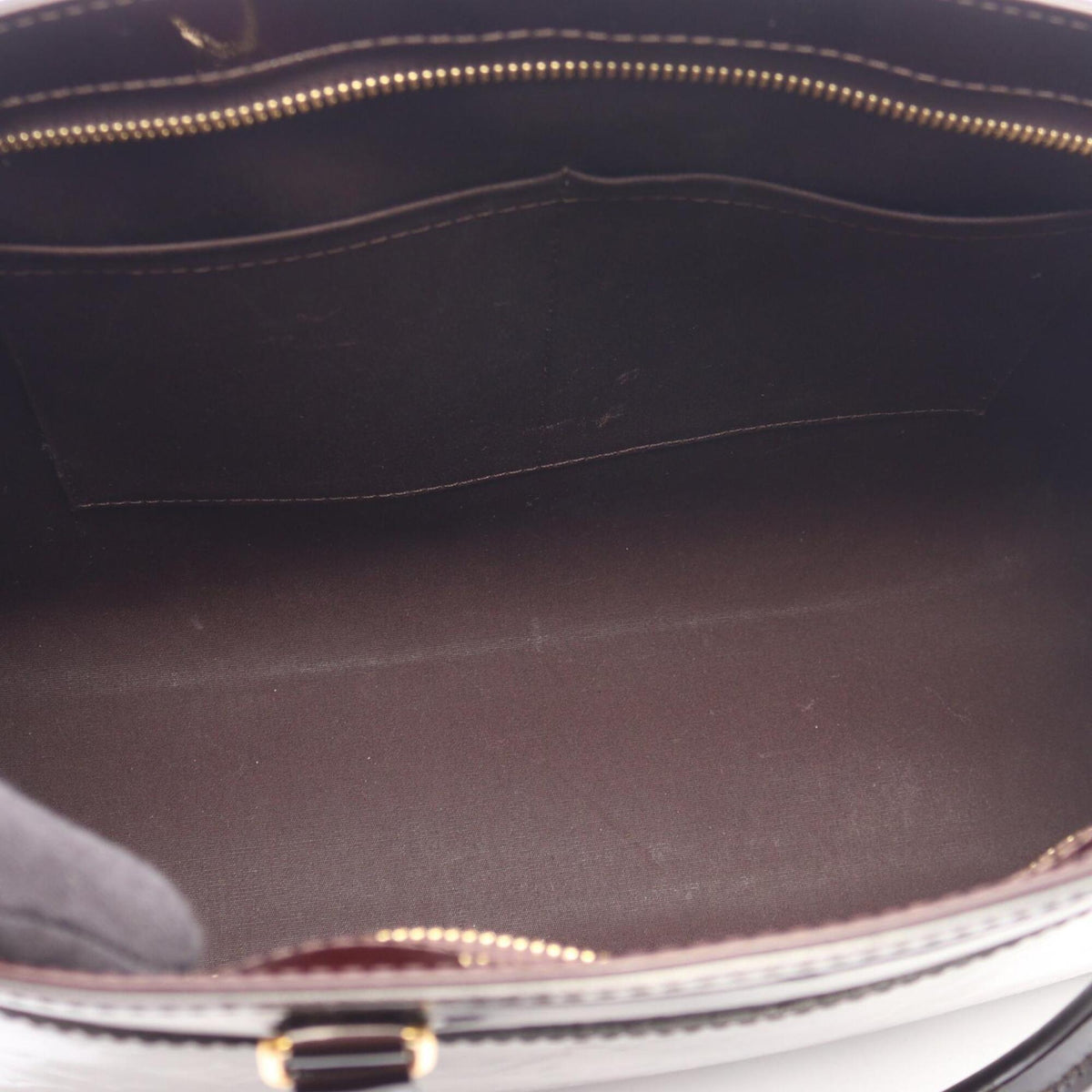 Louis Vuitton Bordeaux Leather Handbag (Pre-Owned)