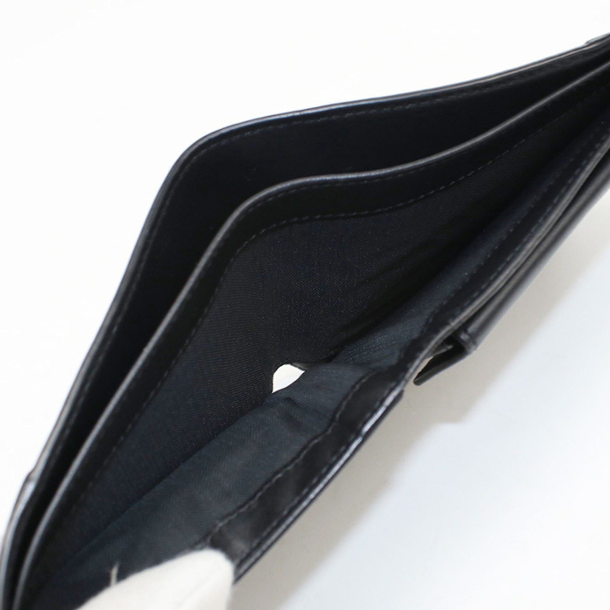 Loewe Black Leather Wallet (Bi-Fold) (Pre-Owned)