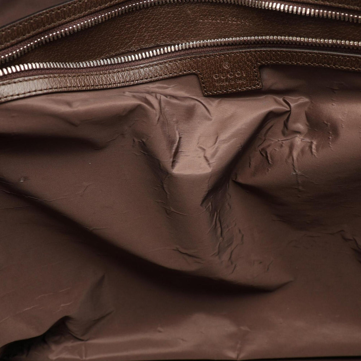 Gucci Beige Brown Multi-Color Gg Supreme Leather Handbag Tote Bag (Pre-Owned)