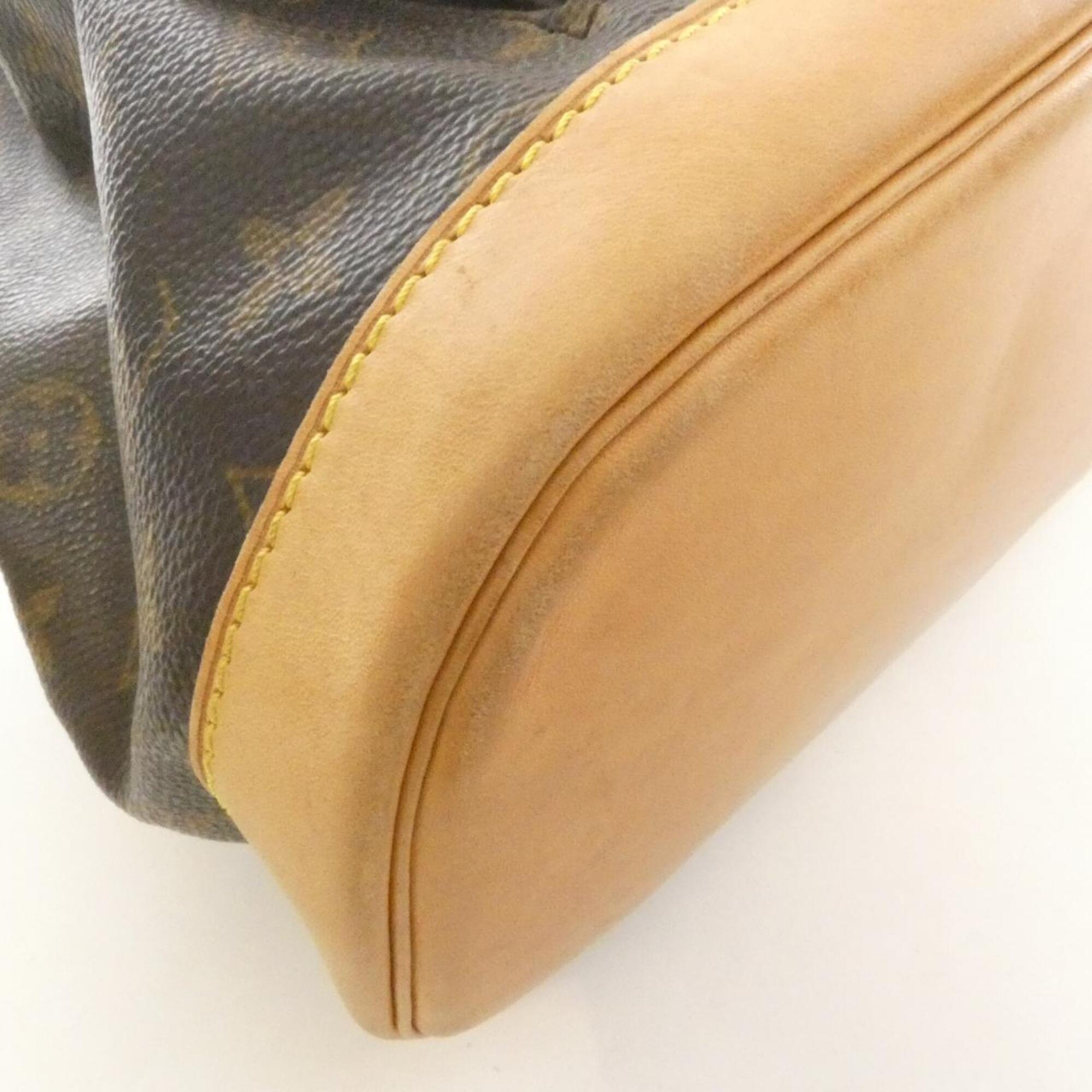 Louis Vuitton Marron Coated Canvas Backpack (Pre-Owned)