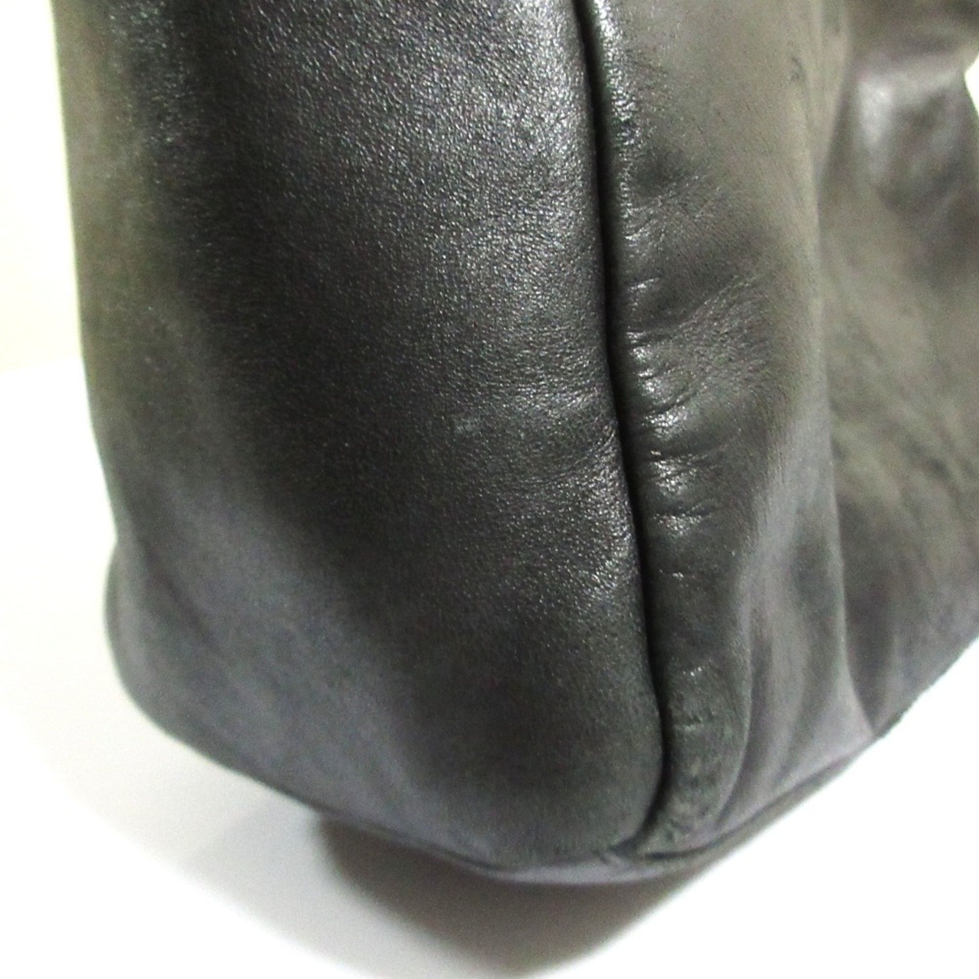 Prada Black Nappa Leather Tote Bag (Pre-Owned)