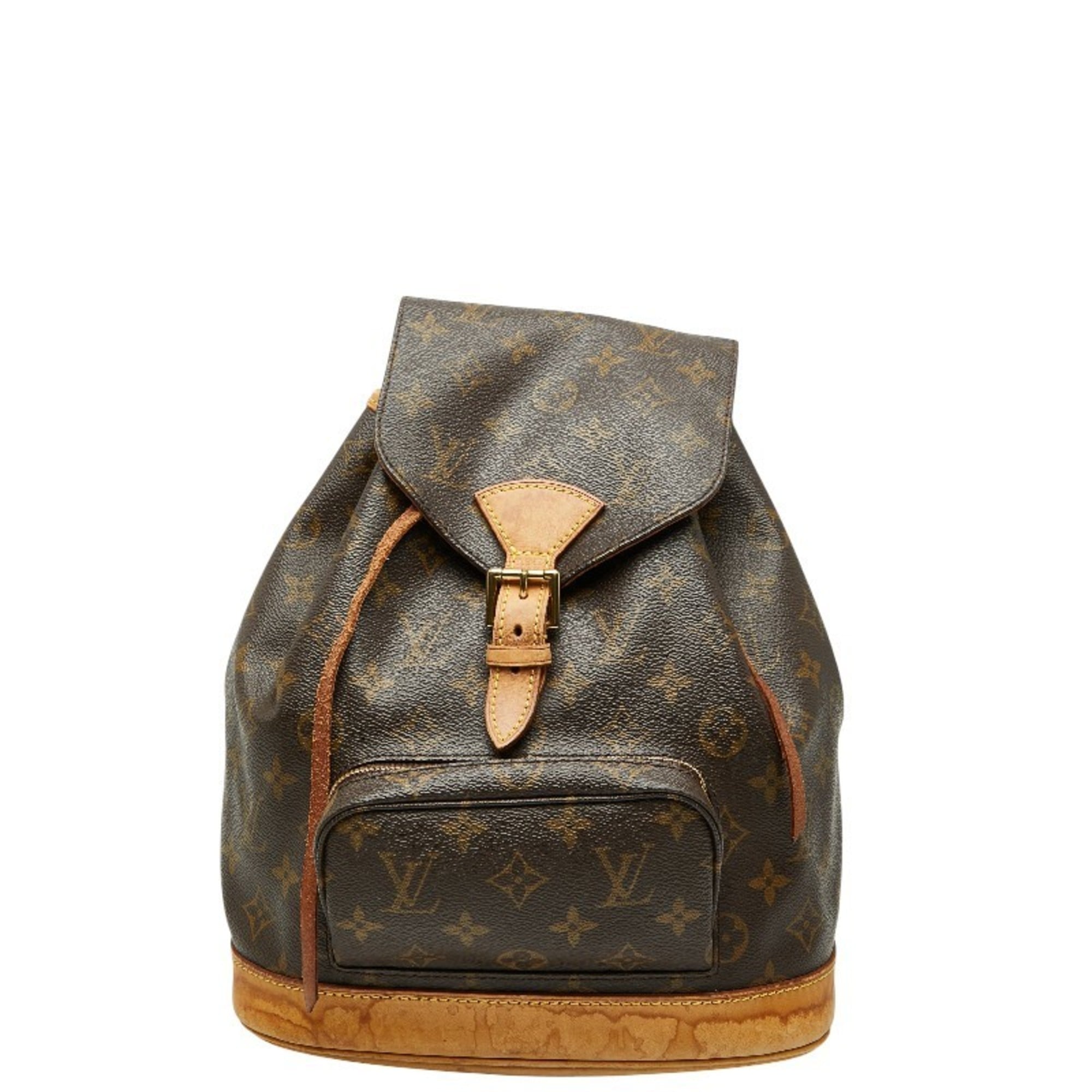 Louis Vuitton Brown Pvc Leather Backpack (Pre-Owned)