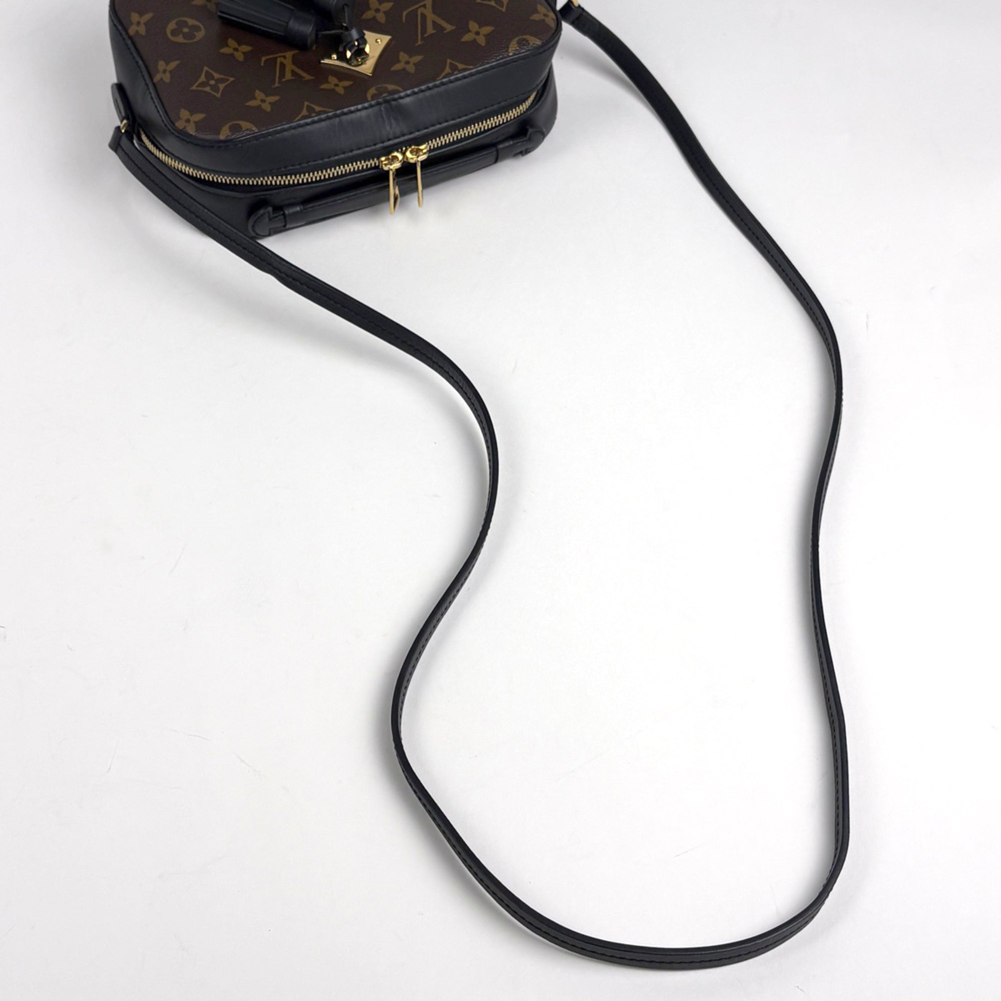Louis Vuitton Black Brown Noir Monogram Shoulder Bag (Pre-Owned)