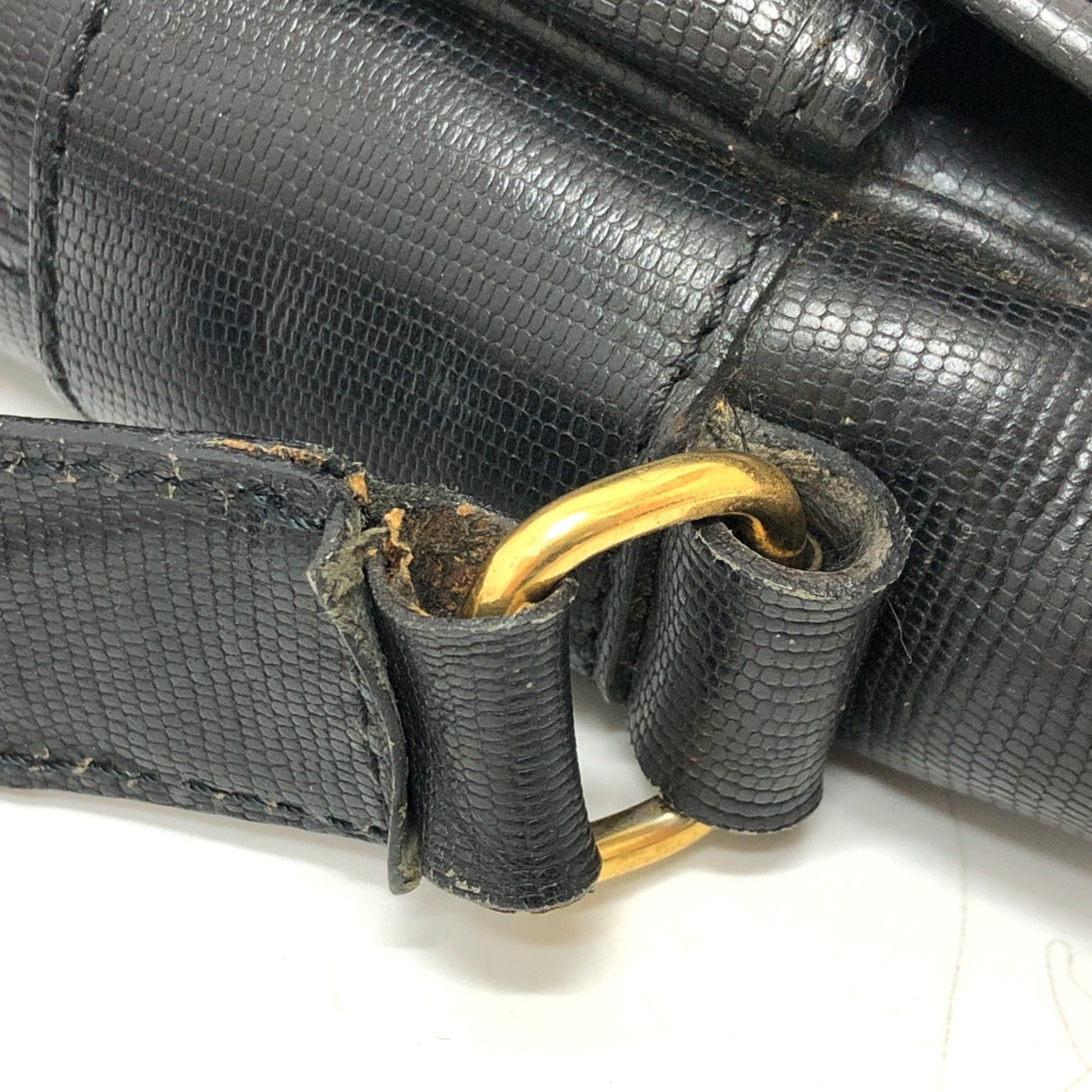 Celine Black Leather Shoulder Bag (Pre-Owned)