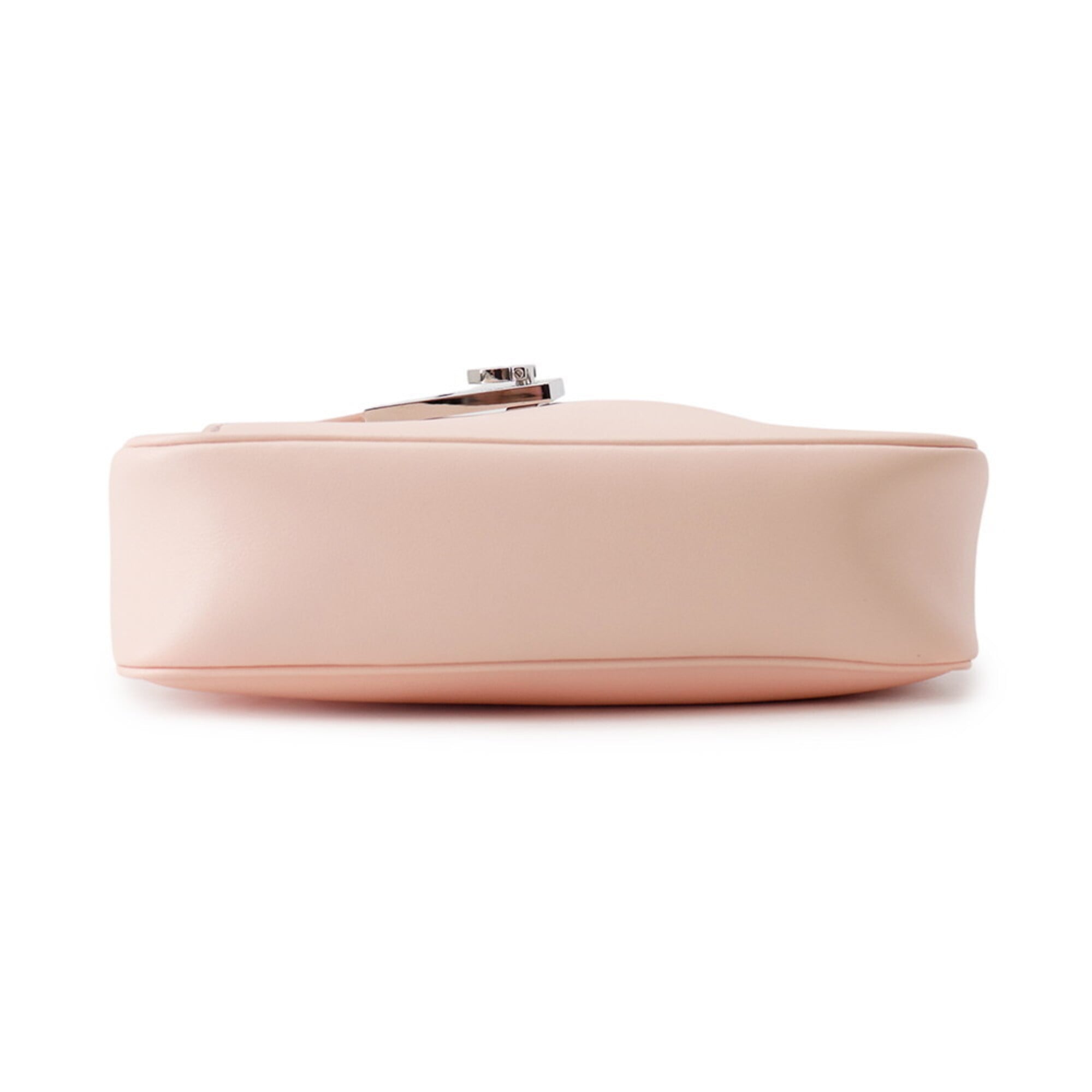 Salvatore Ferragamo Light Pink Leather Handbag Shoulder Bag (Pre-Owned)