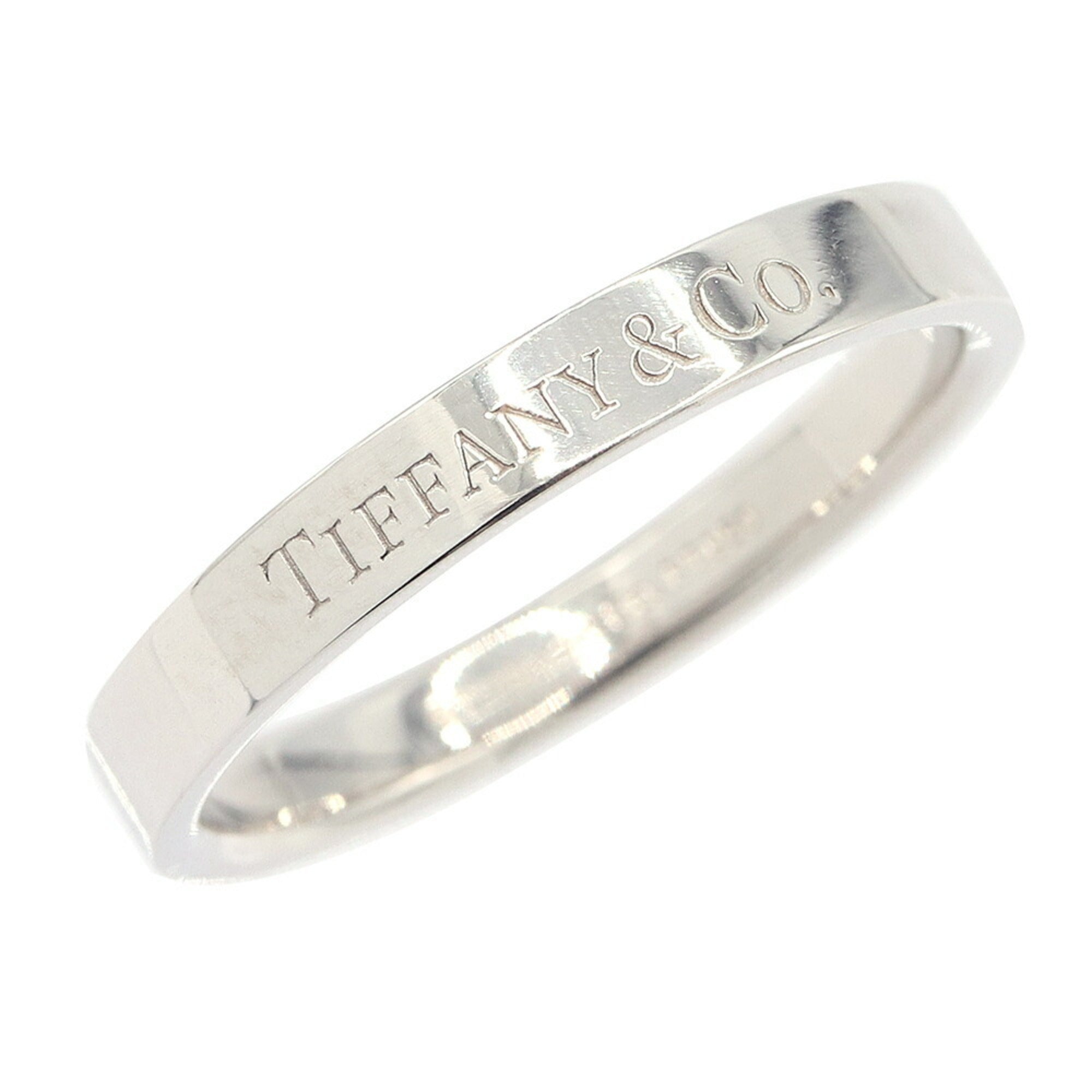 Tiffany Platinum 950 Band Ring (Pre-Owned)