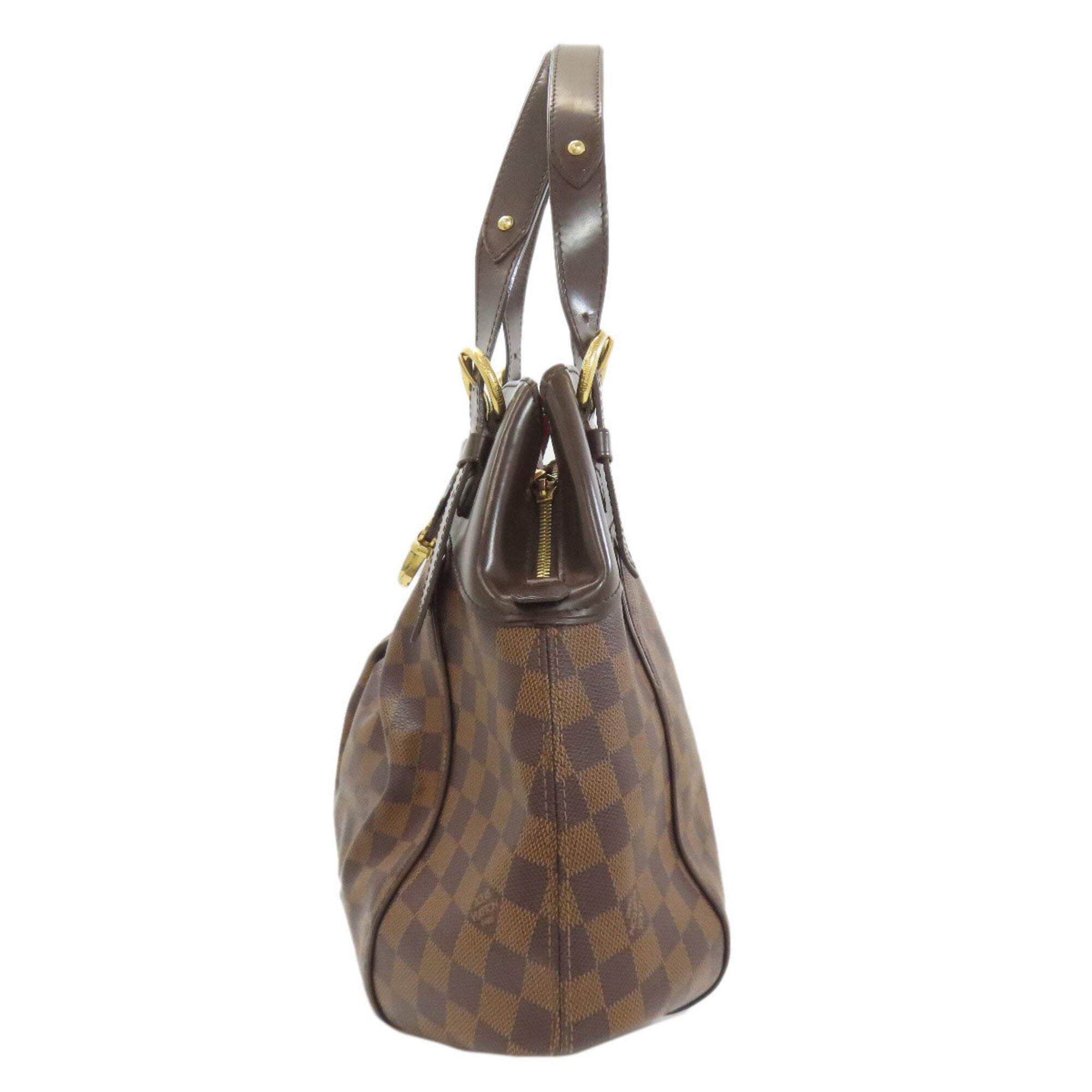 Louis Vuitton Damier Damier Canvas Ebene Damier Canvas Tote Bag (Pre-Owned)
