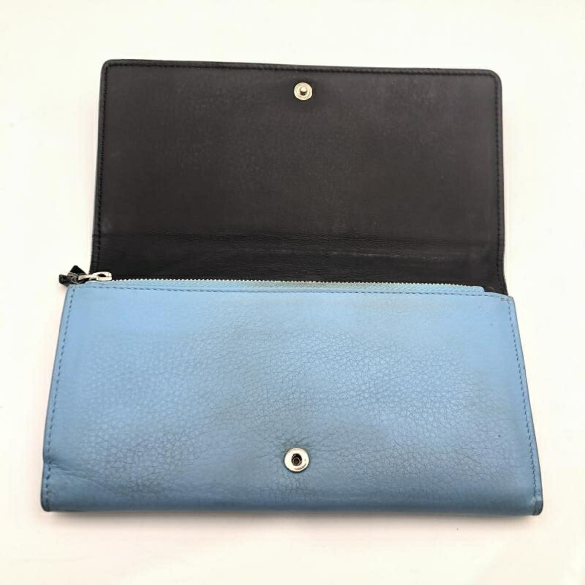 Balenciaga Light Blue Long Wallet (Bi-Fold) (Pre-Owned)