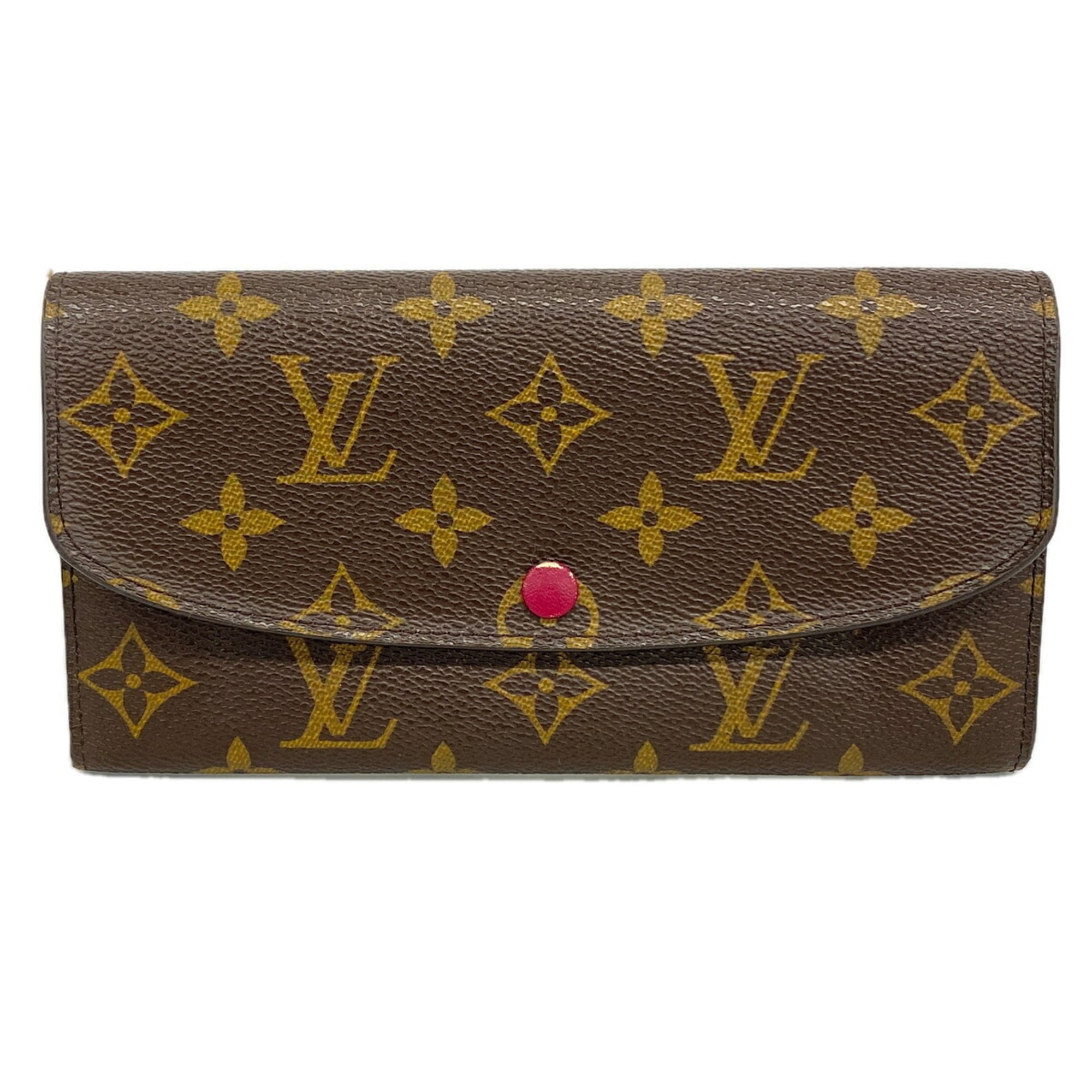 Louis Vuitton Fuchsia Long Wallet (Bi-Fold) (Pre-Owned)
