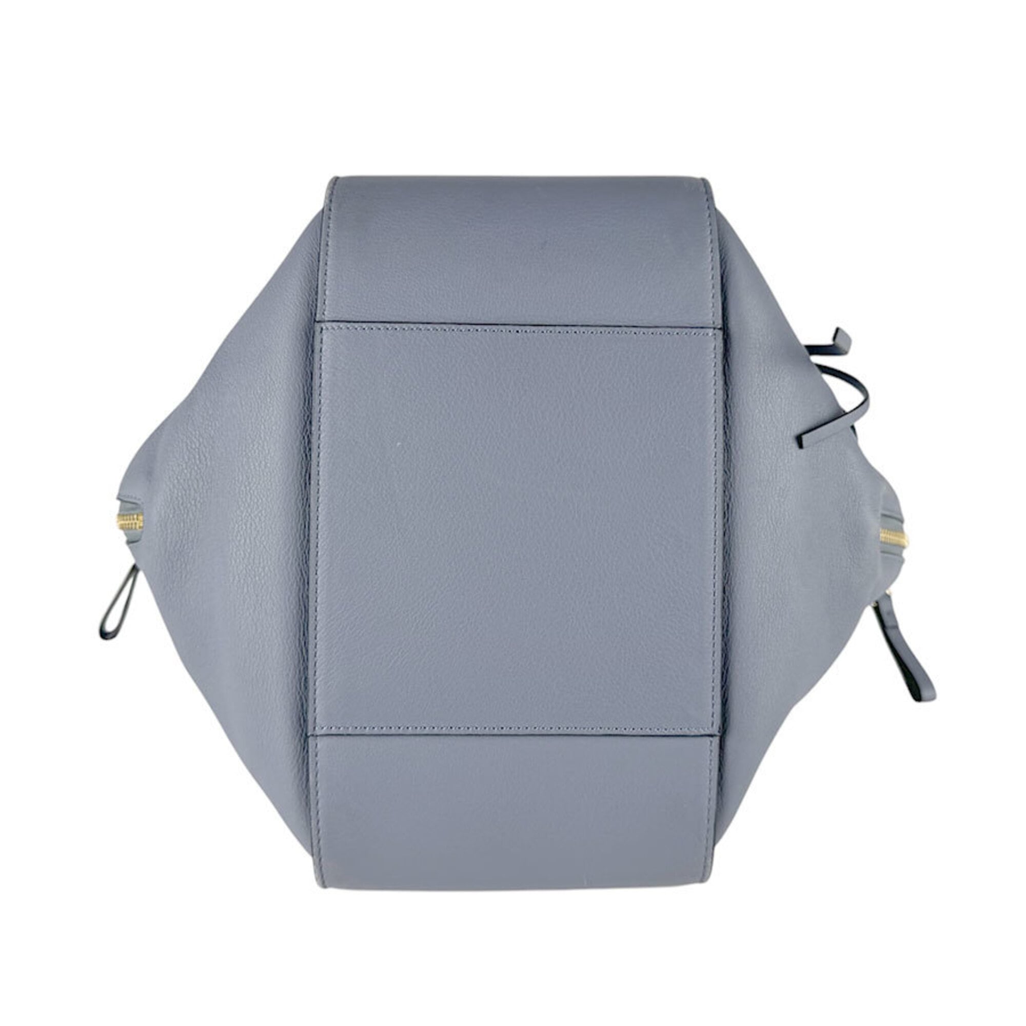 Loewe Blue Leather Handbag Shoulder Bag (Pre-Owned)