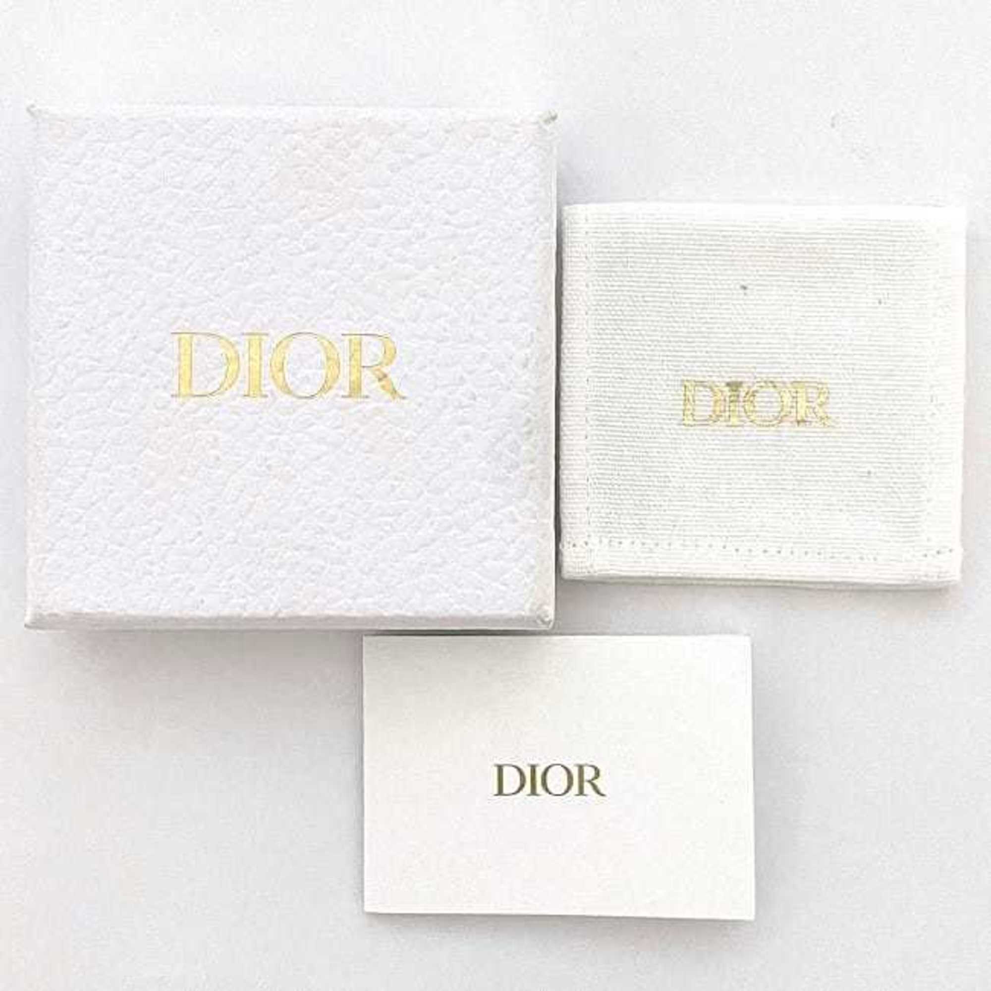 Christian Dior Gold Plating Band Ring (Pre-Owned)