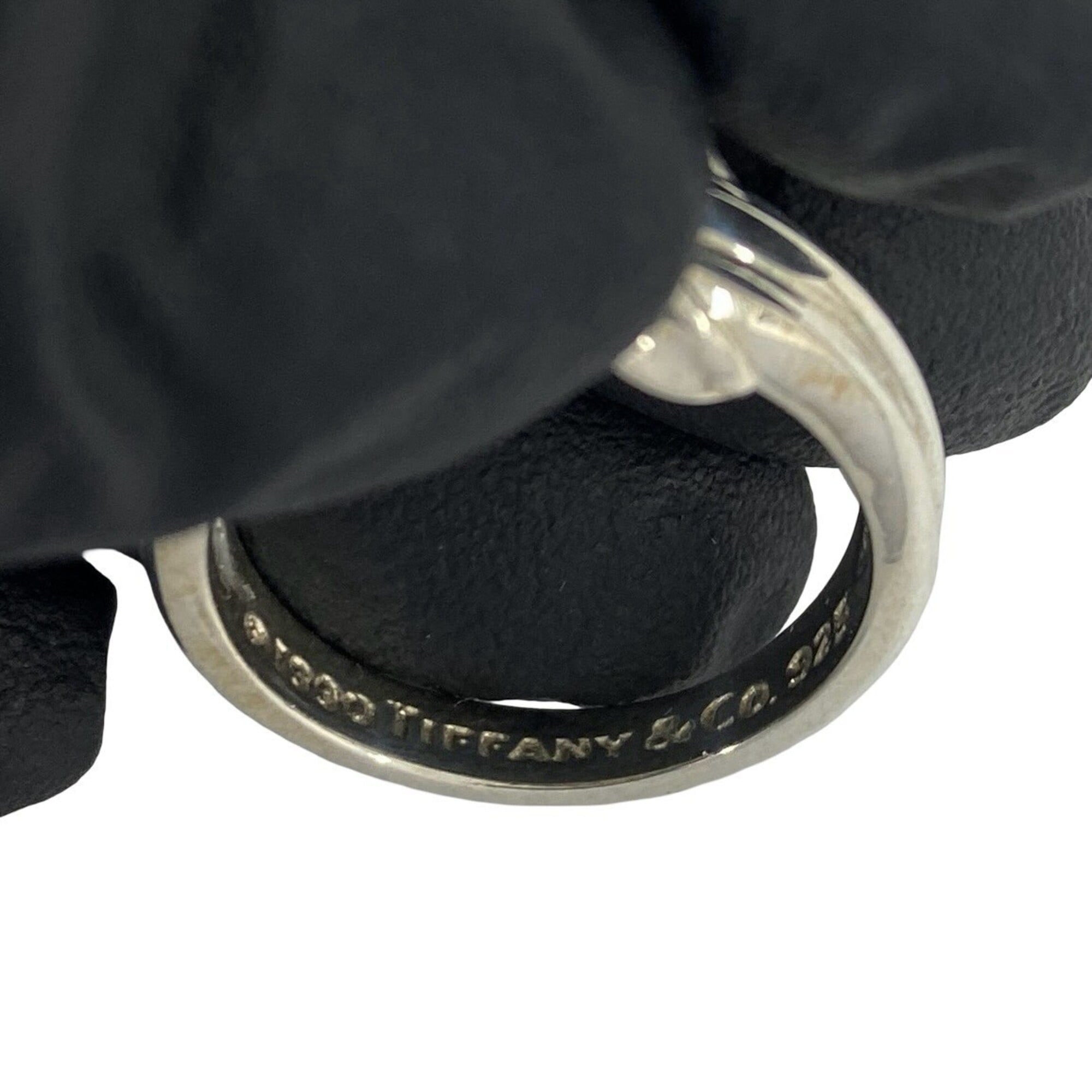 Tiffany Silver Silver 925 Band Ring (Pre-Owned)