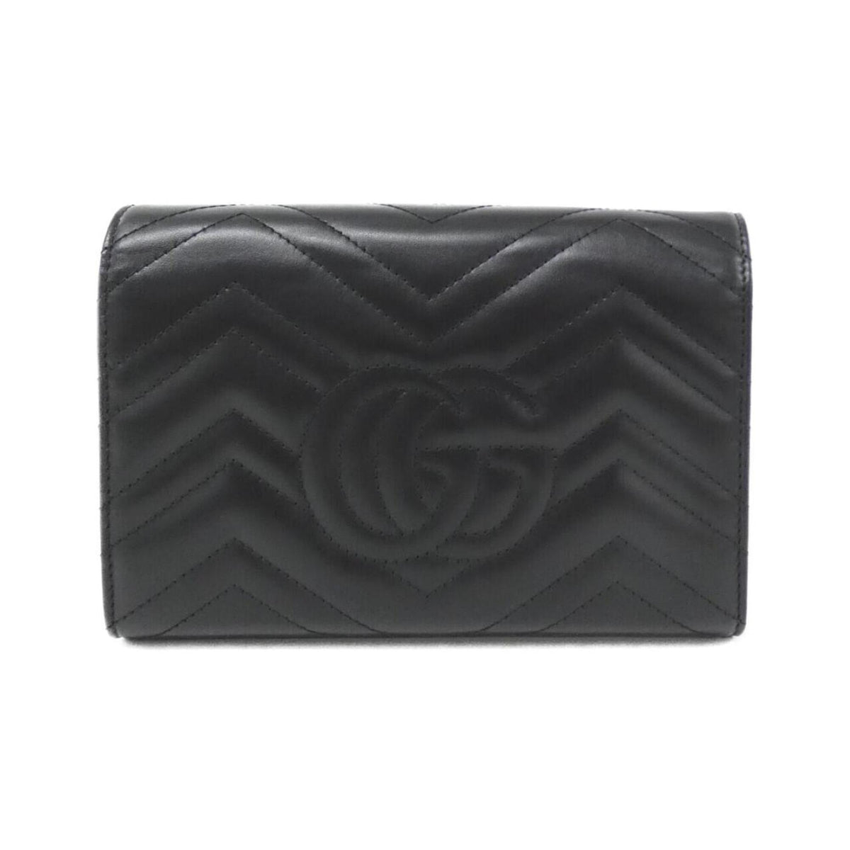 Gucci Gg Marmont Black Quilting Shoulder Bag (Pre-Owned)