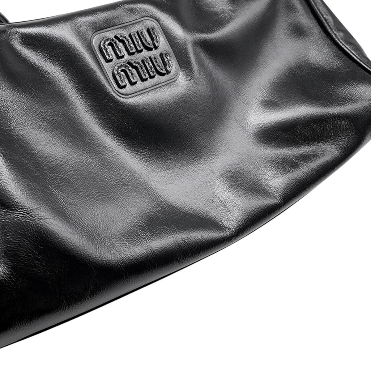 Miu Miu Black Leather Handbag (Pre-Owned)