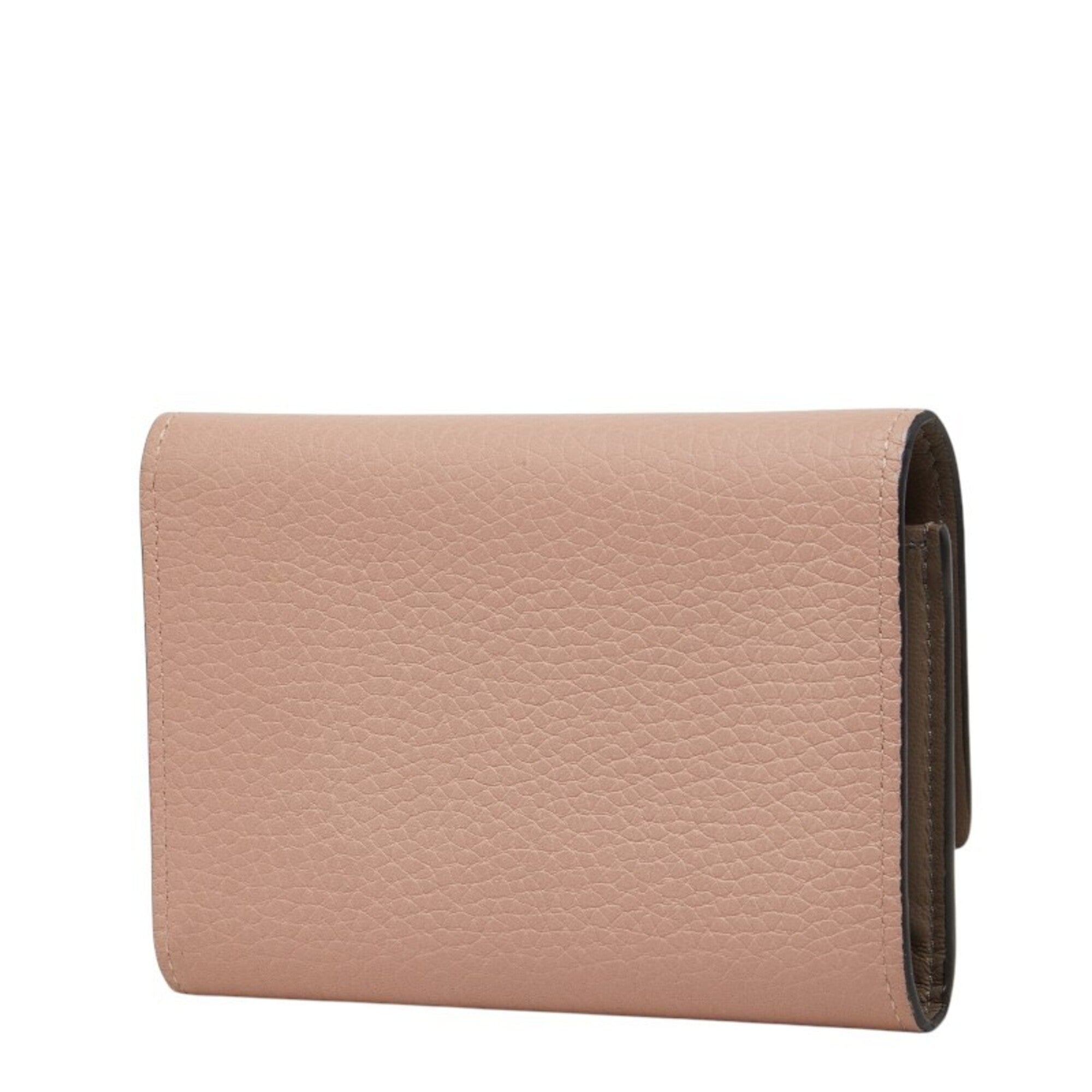 Louis Vuitton Magnolia Pink Leather Wallet (Tri-Fold) (Pre-Owned)