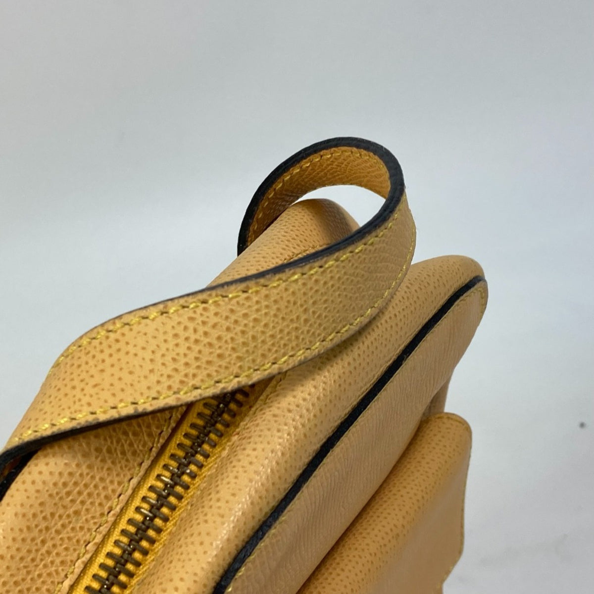 Celine Beige Leather Backpack (Pre-Owned)