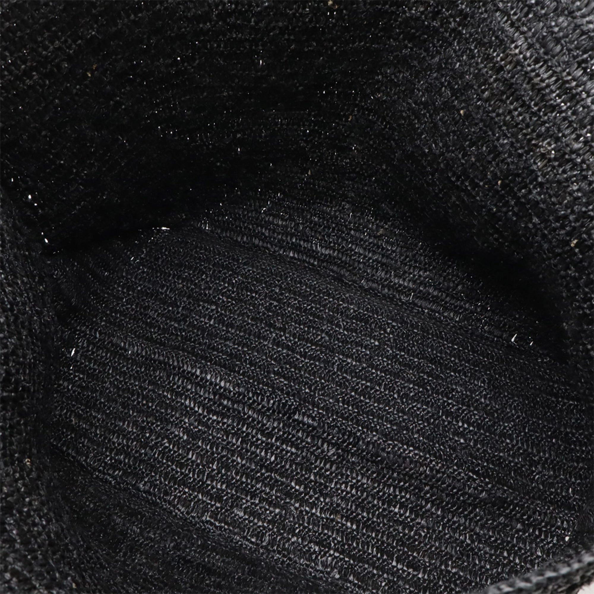 Loewe Black Raffia Shoulder Bag Tote Bag (Pre-Owned)