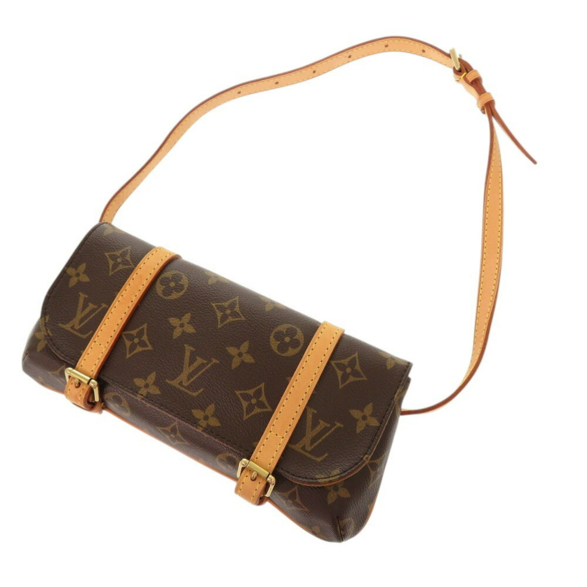 Louis Vuitton Monogram Brown Monogram Fanny Pack Pochette (Pre-Owned)