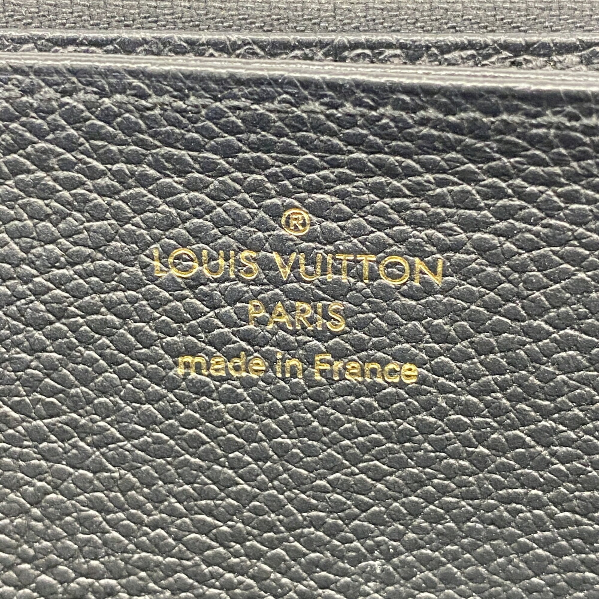 Louis Vuitton Noir Long Wallet (Bi-Fold) (Pre-Owned)