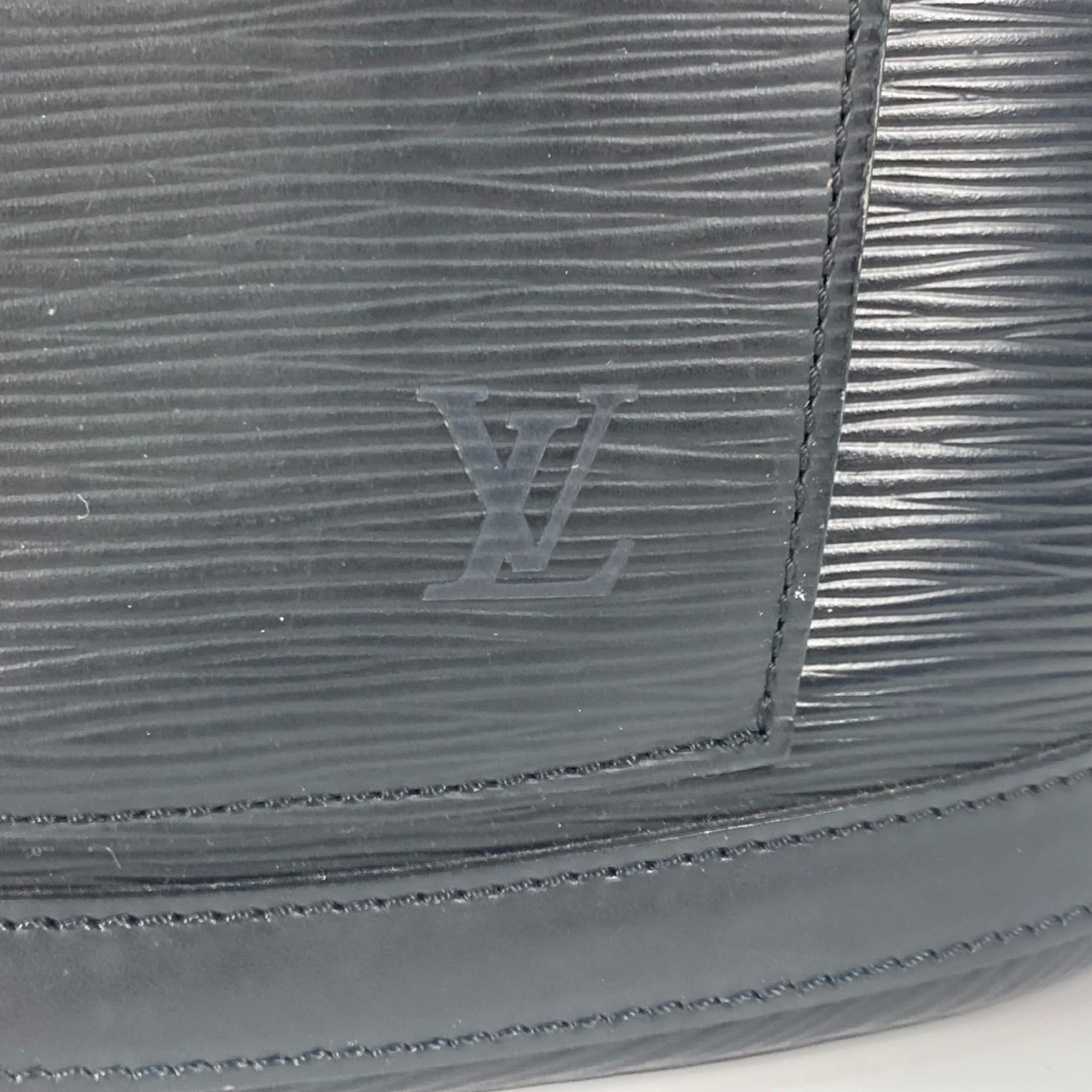 Louis Vuitton Black Galle Noir Epi Leather Backpack (Pre-Owned)