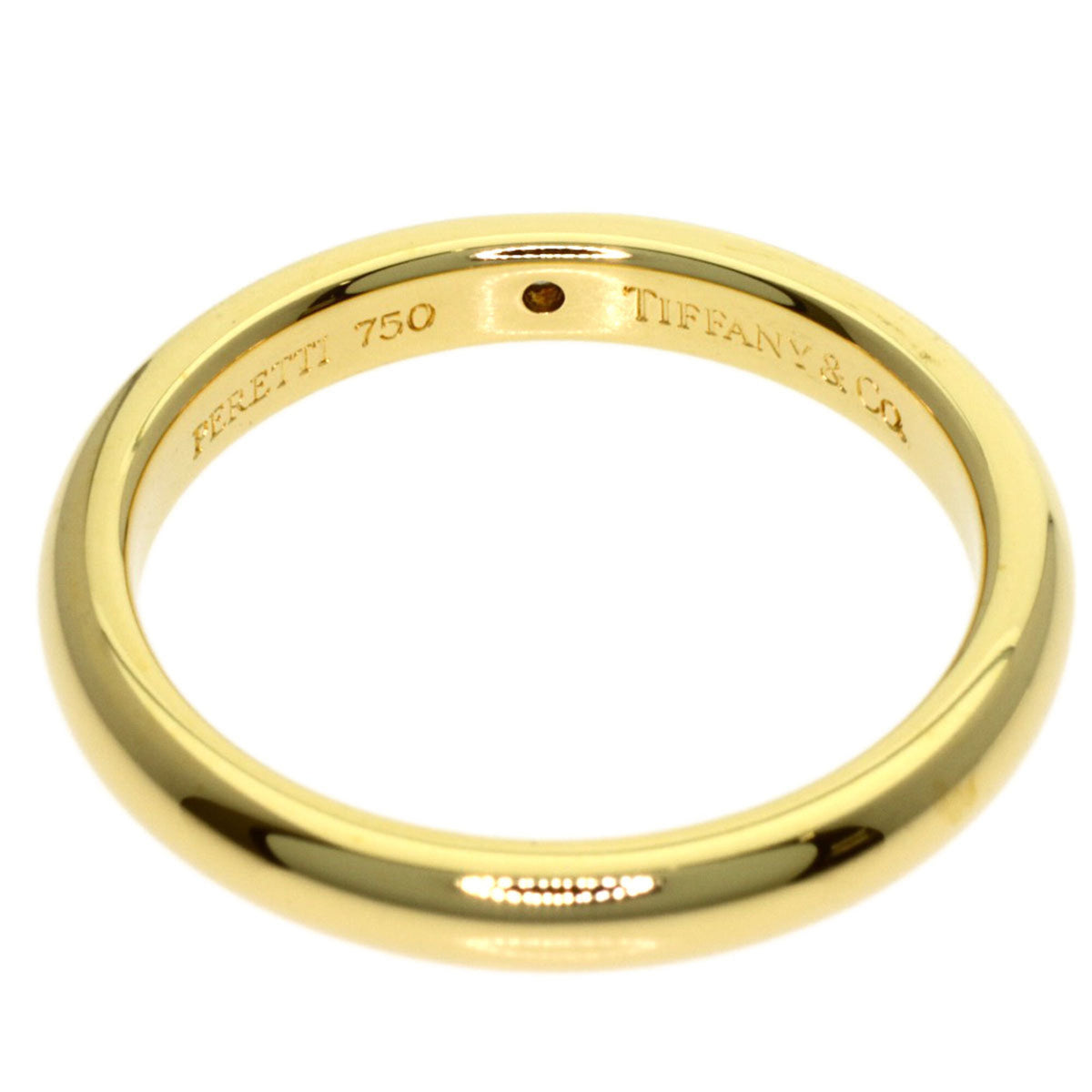 Tiffany Yellow Gold (18K) Band Ring (Pre-Owned)