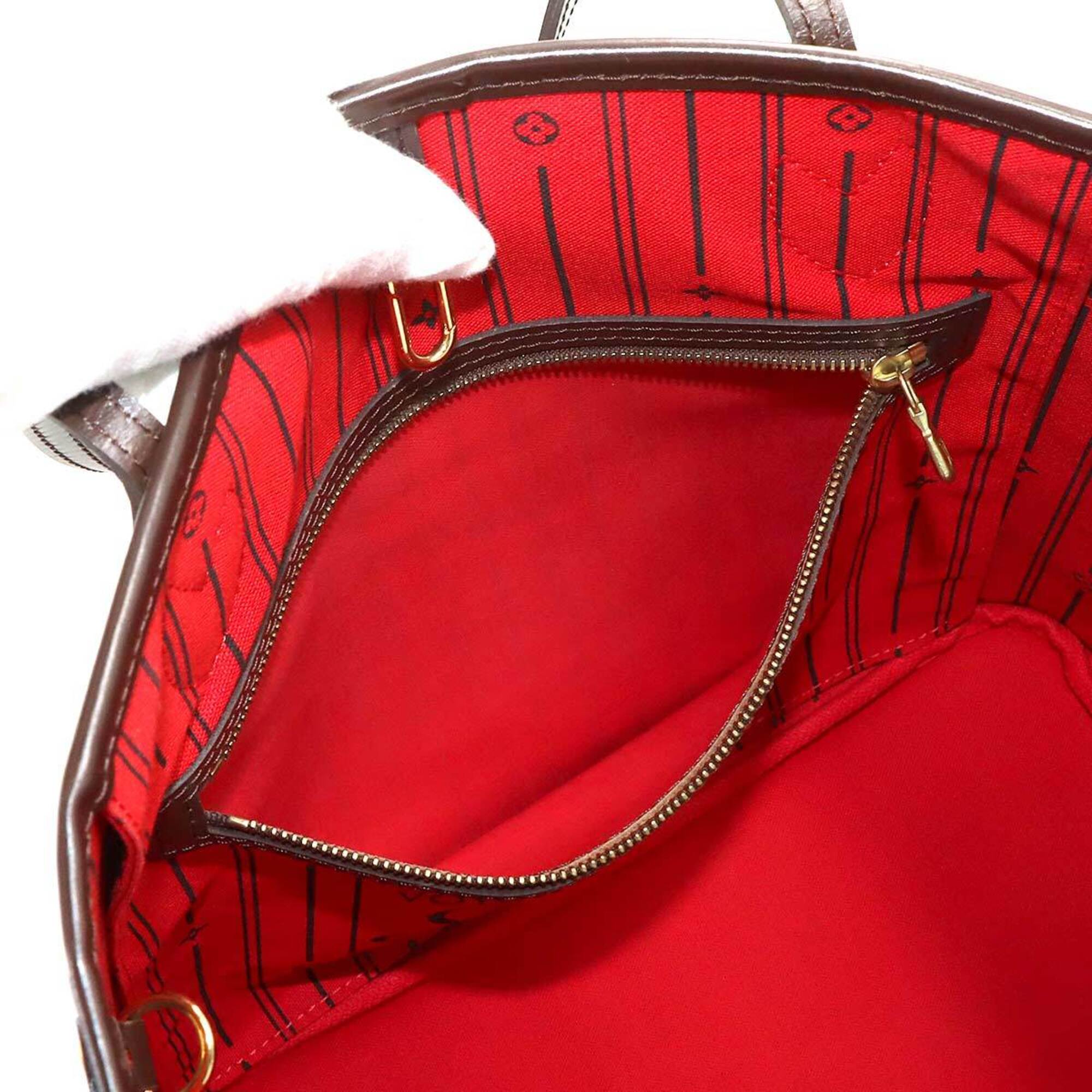 Louis Vuitton Cerise Ebene Damier Canvas Tote Bag (Pre-Owned)