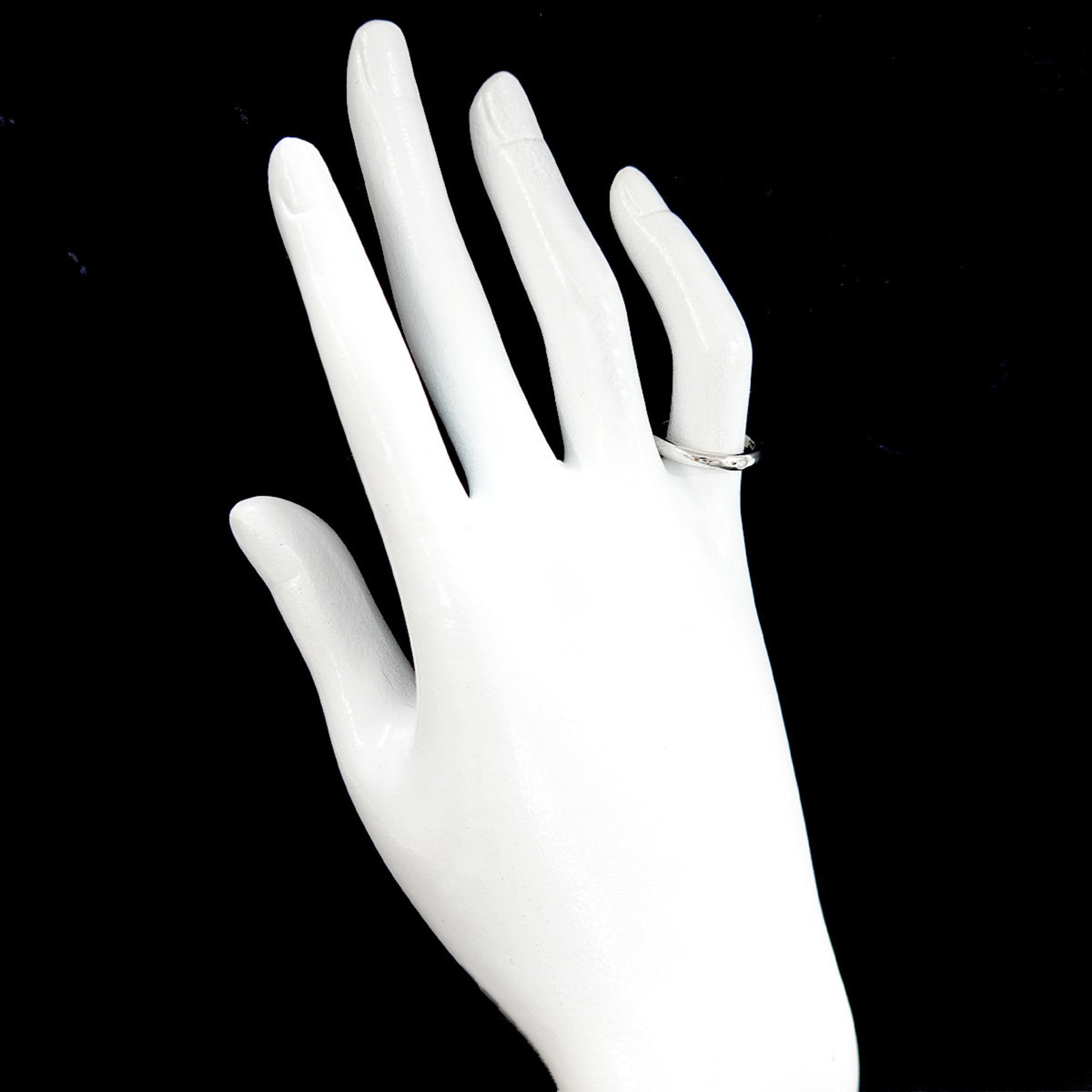 Tiffany Platinum 950 Band Ring (Pre-Owned)