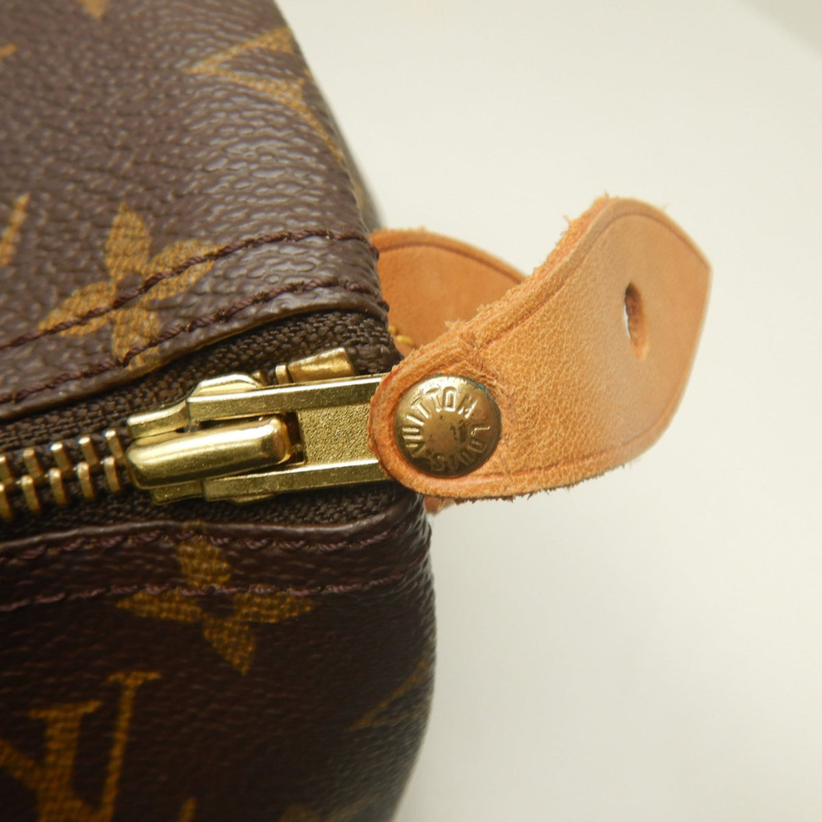 Louis Vuitton Brown Monogram Canvas Boston Bag Handbag (Pre-Owned)
