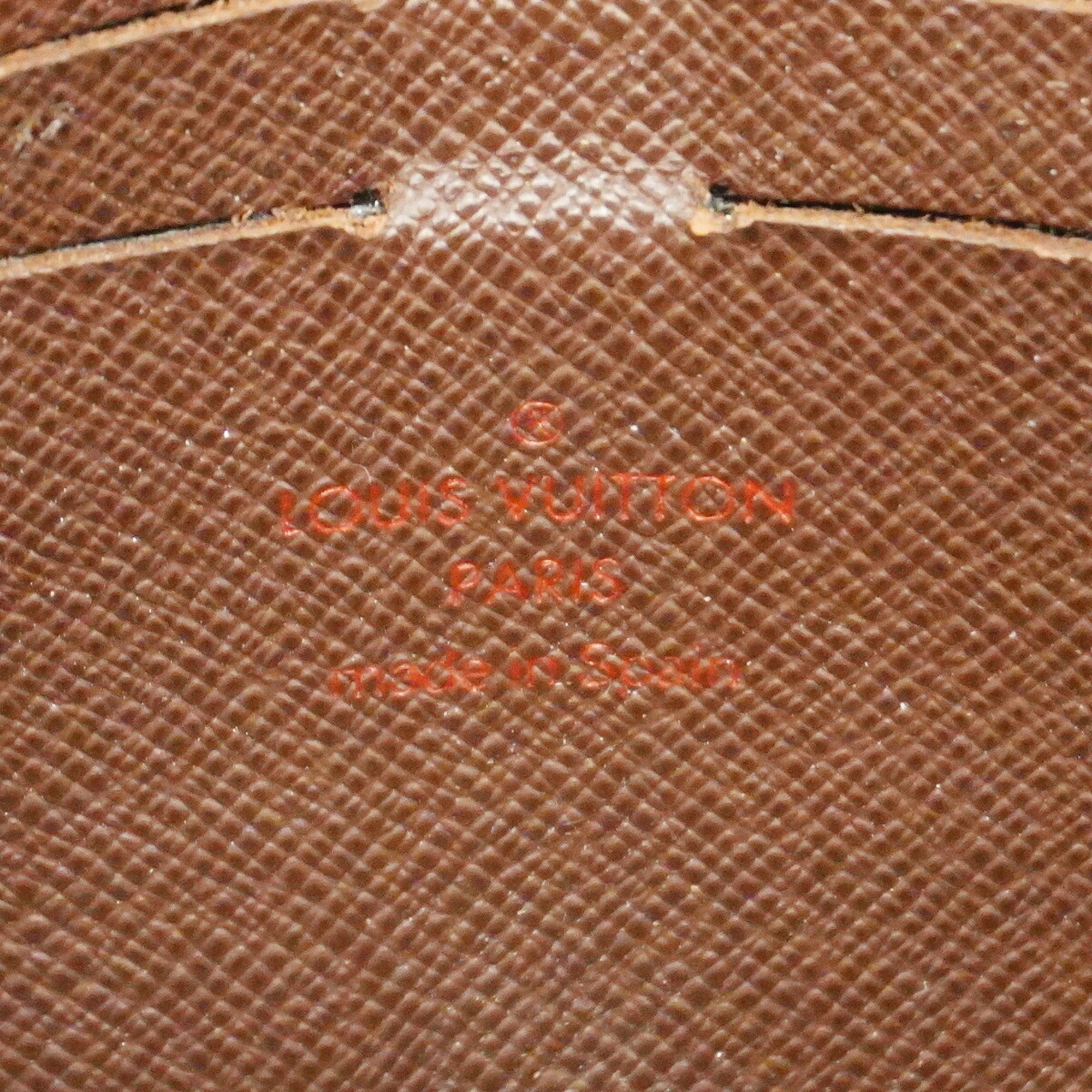 Louis Vuitton Ebene Long Wallet (Bi-Fold) (Pre-Owned)