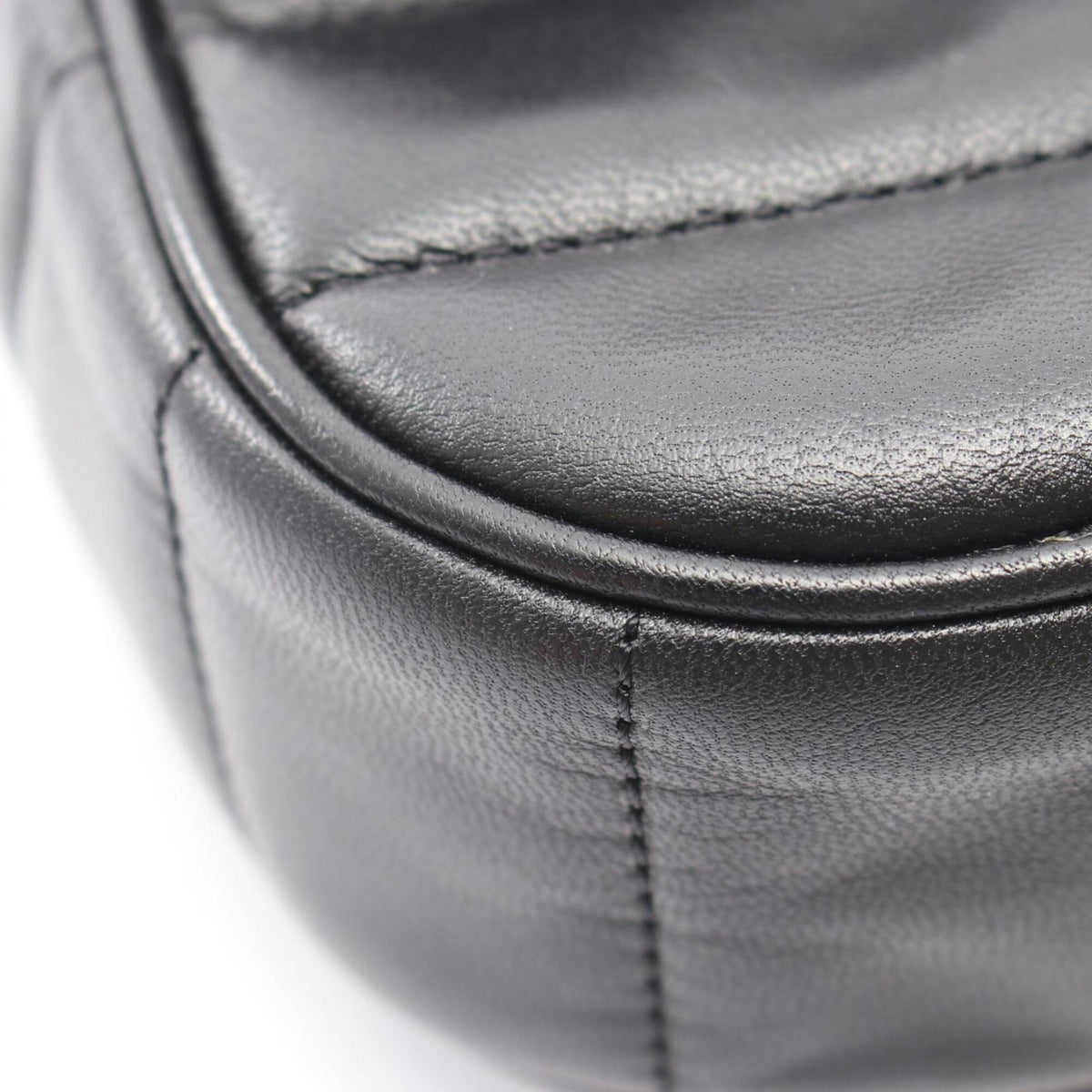 Celine Black Leather Handbag Shoulder Bag (Pre-Owned)