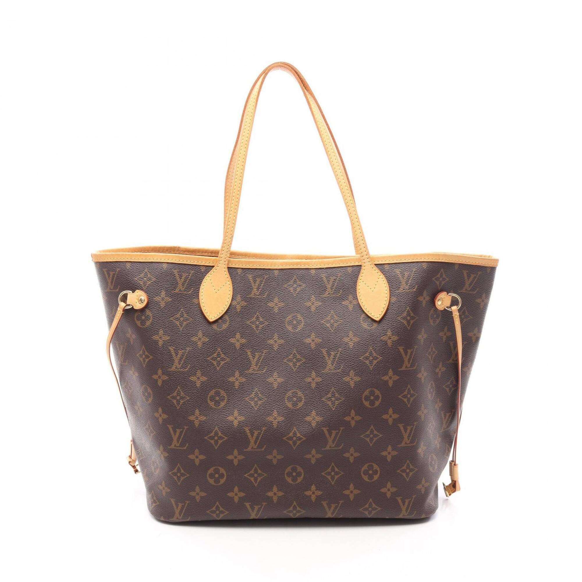 Louis Vuitton Brown Pvc Leather Handbag Tote Bag (Pre-Owned)