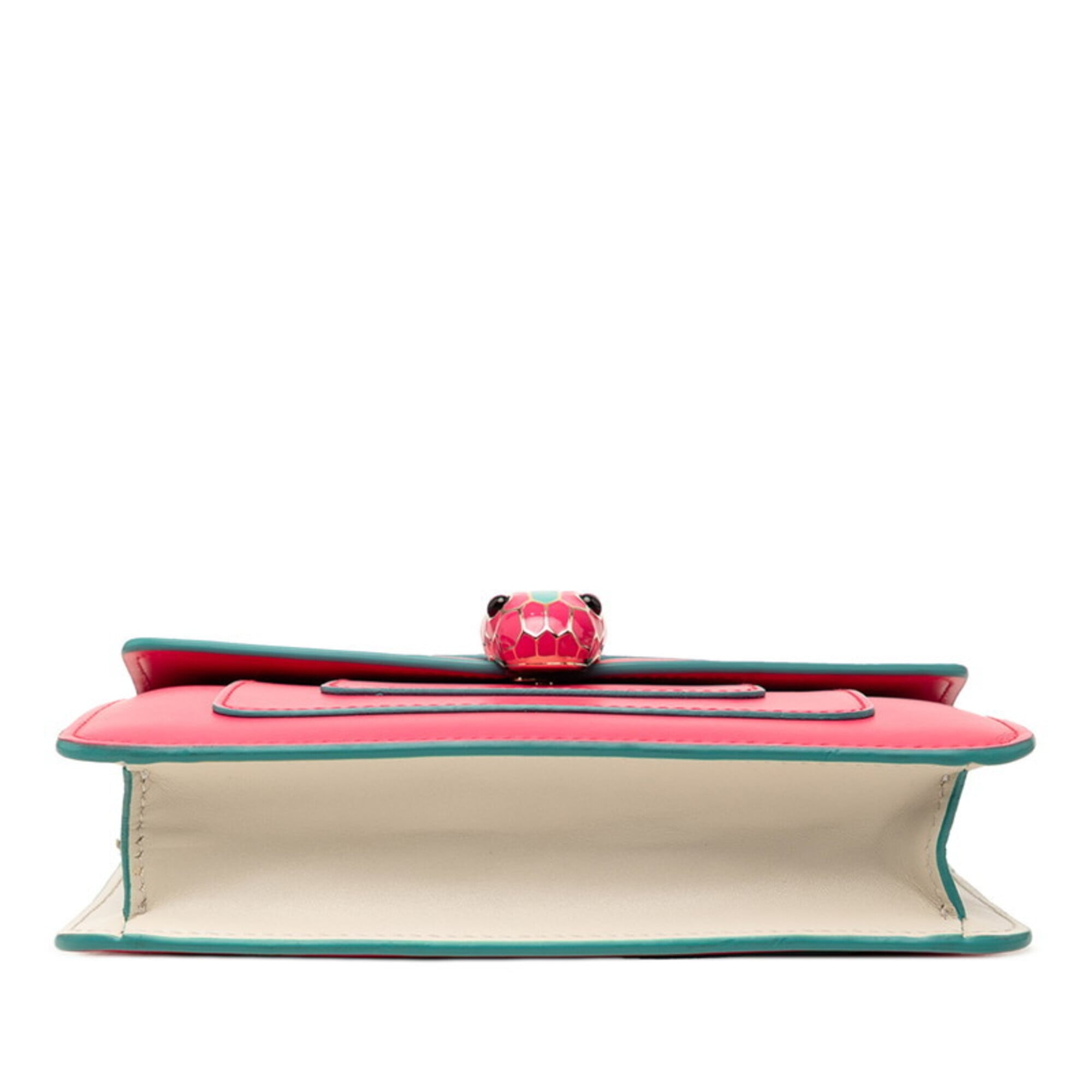 Bvlgari Pink Leather Shoulder Bag (Pre-Owned)