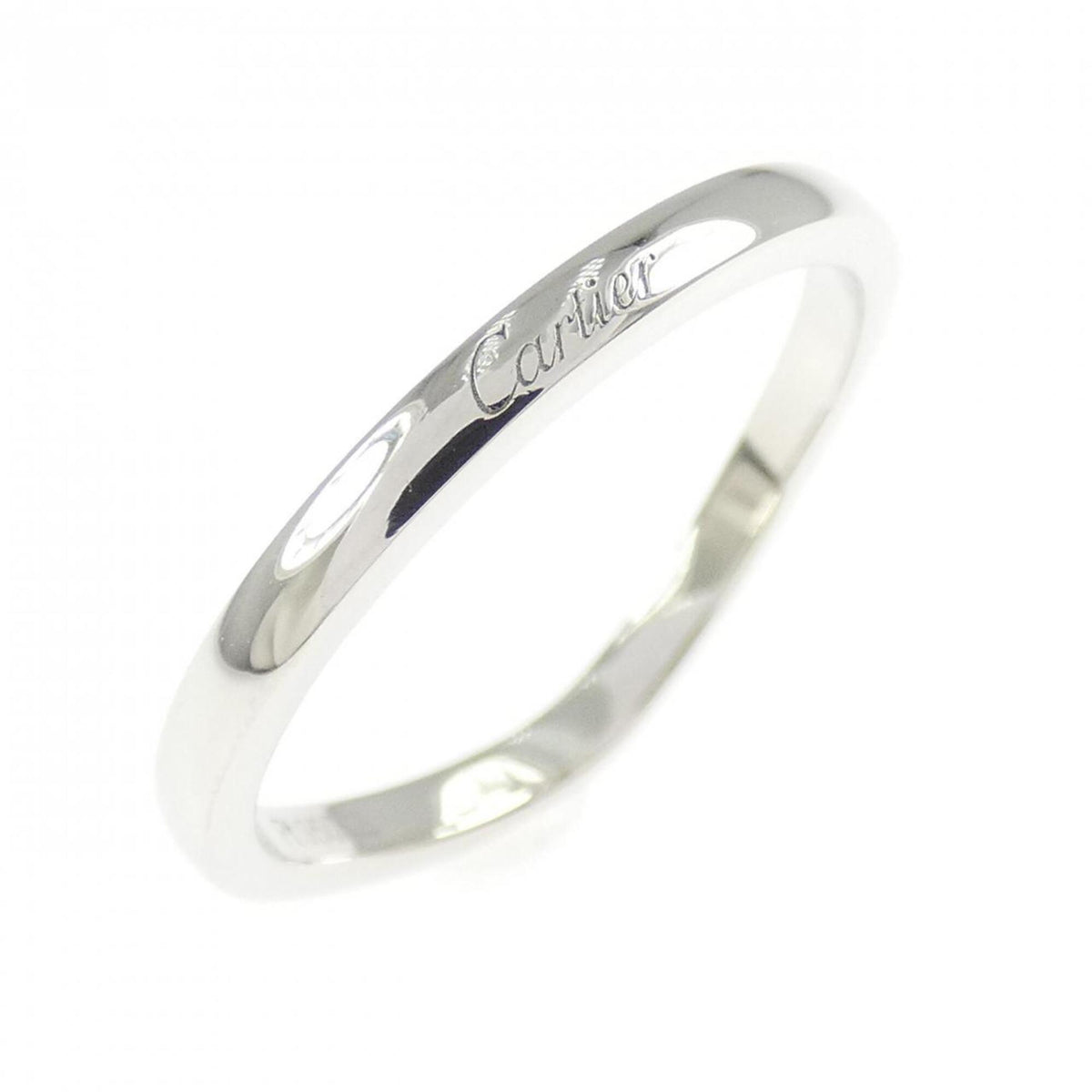 Cartier Platinum 950 Band Ring (Pre-Owned)
