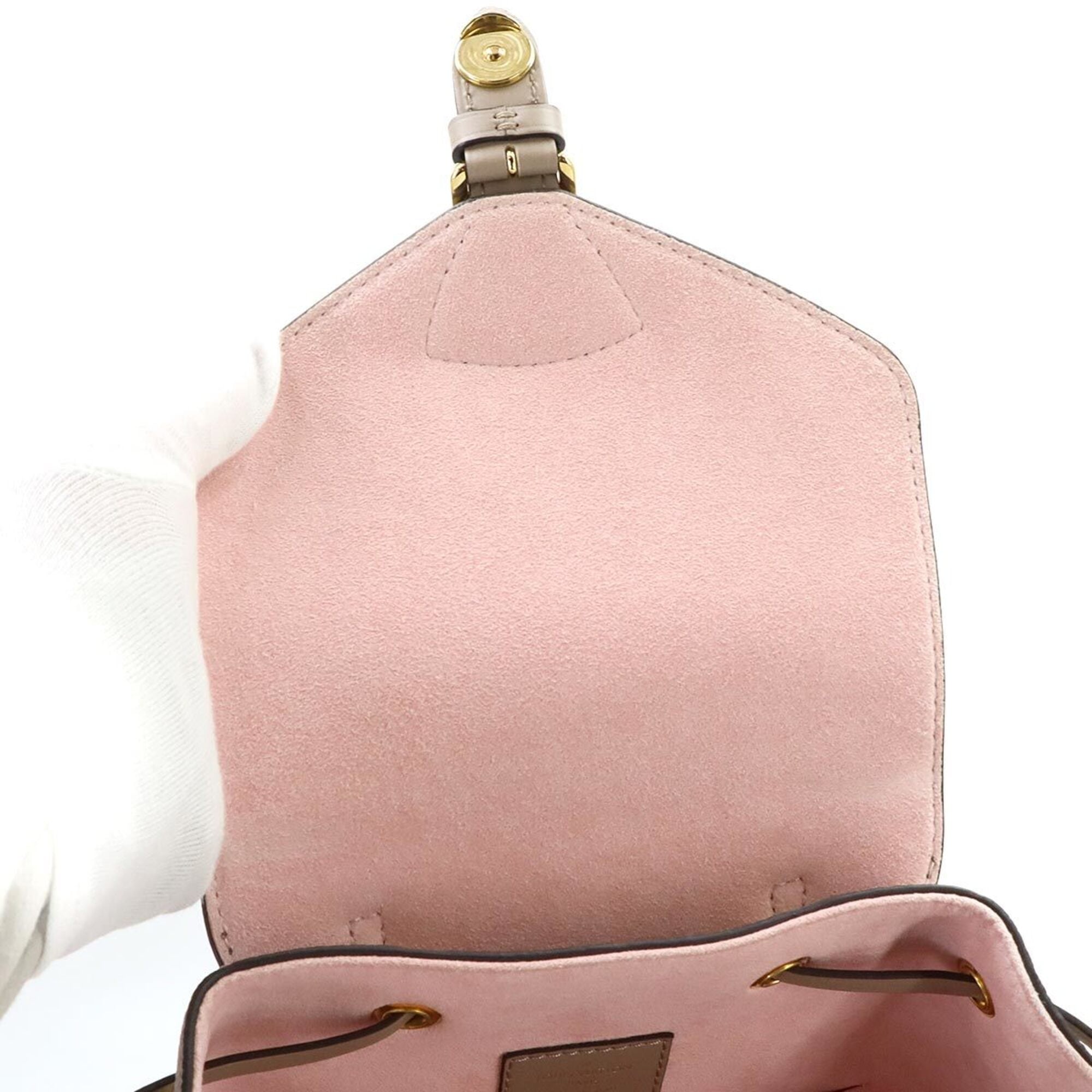 Louis Vuitton Monogram Empreinte Tourterelle Monogram Empreinte Backpack (Pre-Owned)