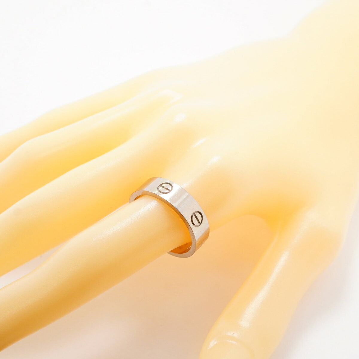 Cartier White Gold (18K) Band Ring (Pre-Owned)