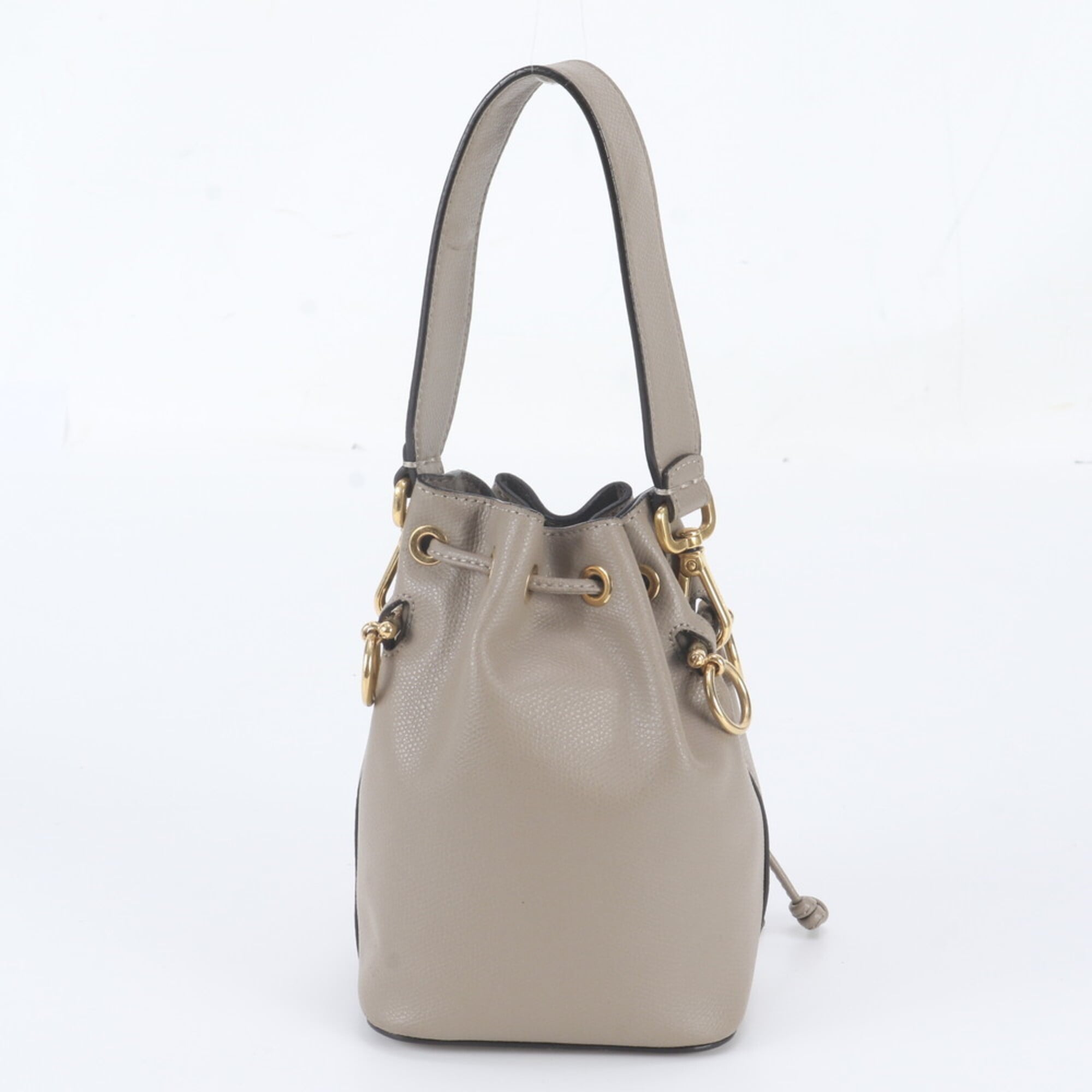 Fendi Leather Handbag Tote Bag (Pre-Owned)