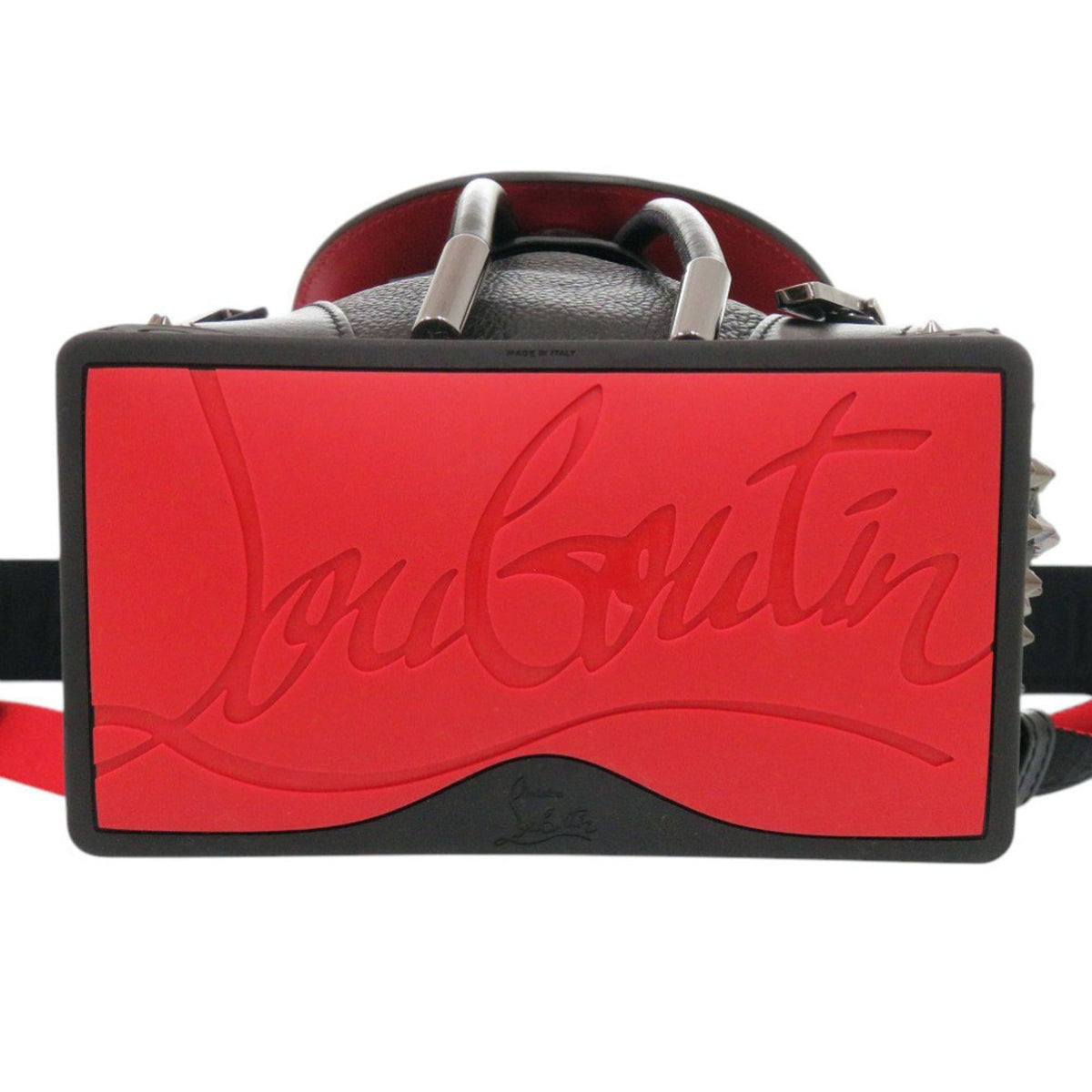 Christian Louboutin Black Leather Backpack (Pre-Owned)