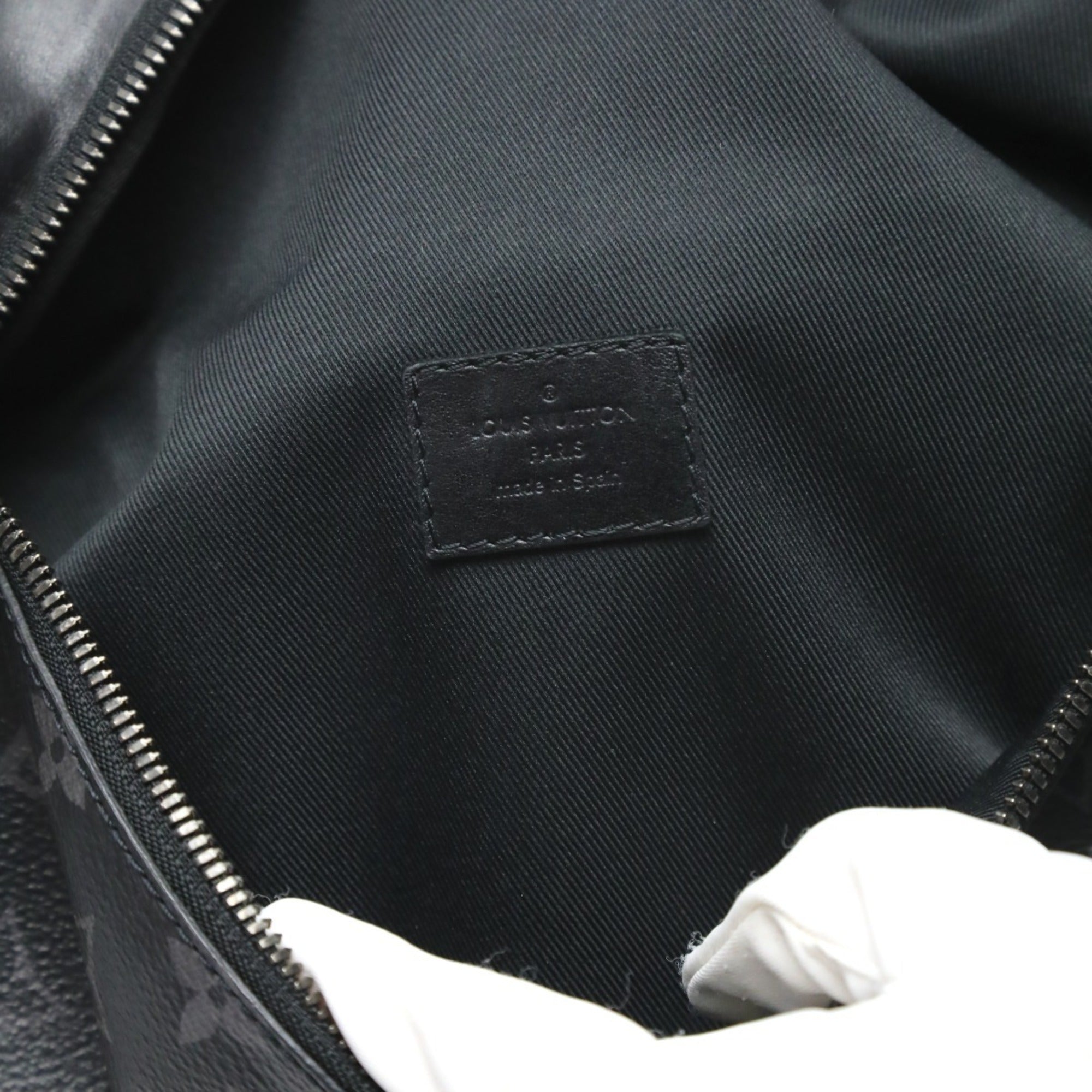 Louis Vuitton Black Monogram Sling Bag (Pre-Owned)