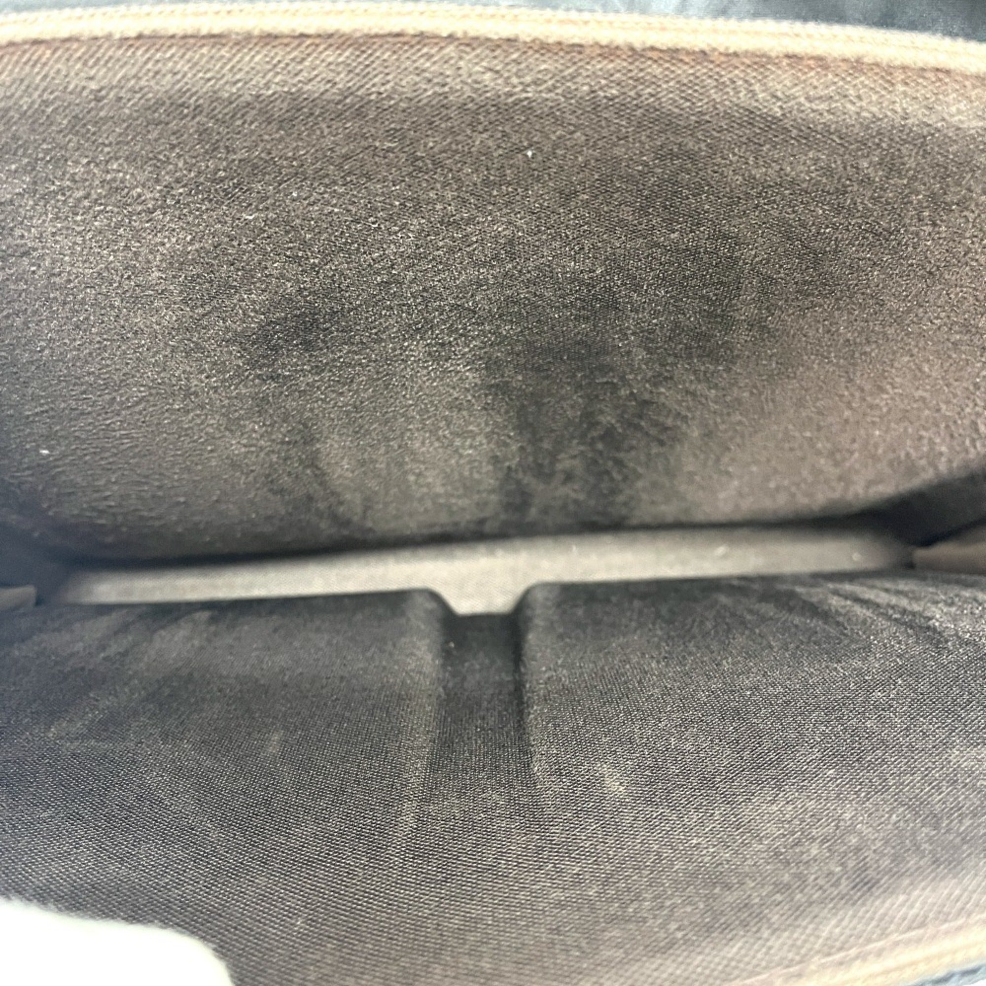 Louis Vuitton Black Damier Geant Canvas Messenger Bag Shoulder Bag (Pre-Owned)