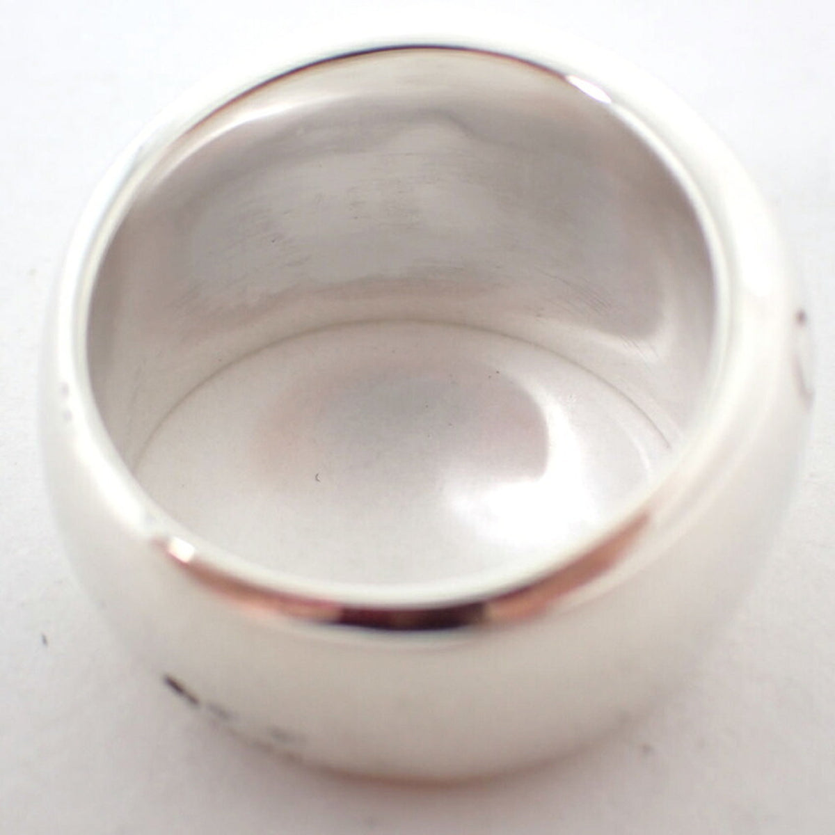 Chanel Sterling Silver 925 Band Ring (Pre-Owned)