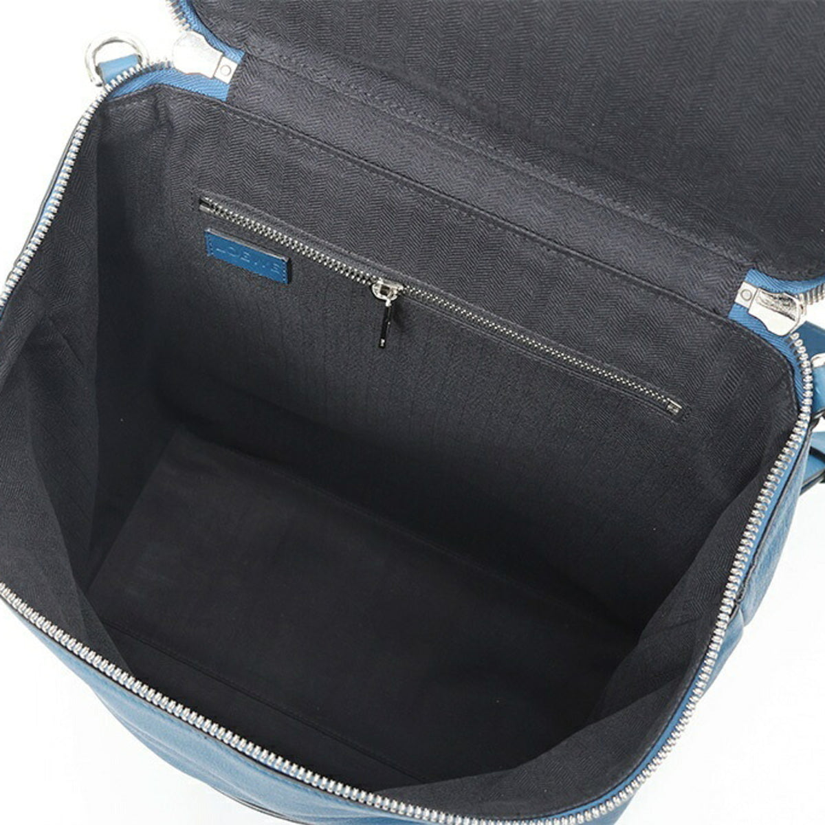 Loewe Blue Leather Backpack (Pre-Owned)