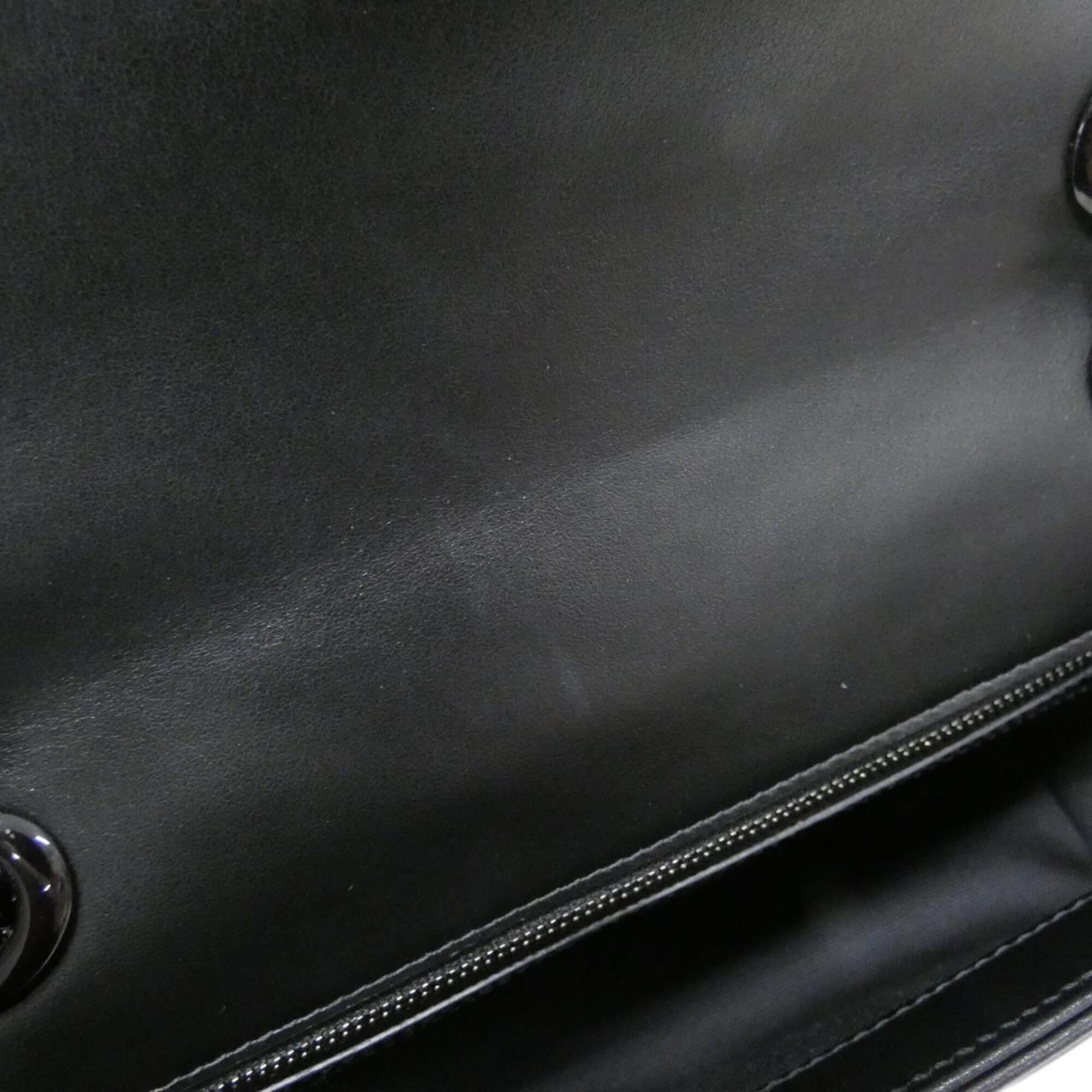 Gucci Black Leather Shoulder Bag (Pre-Owned)