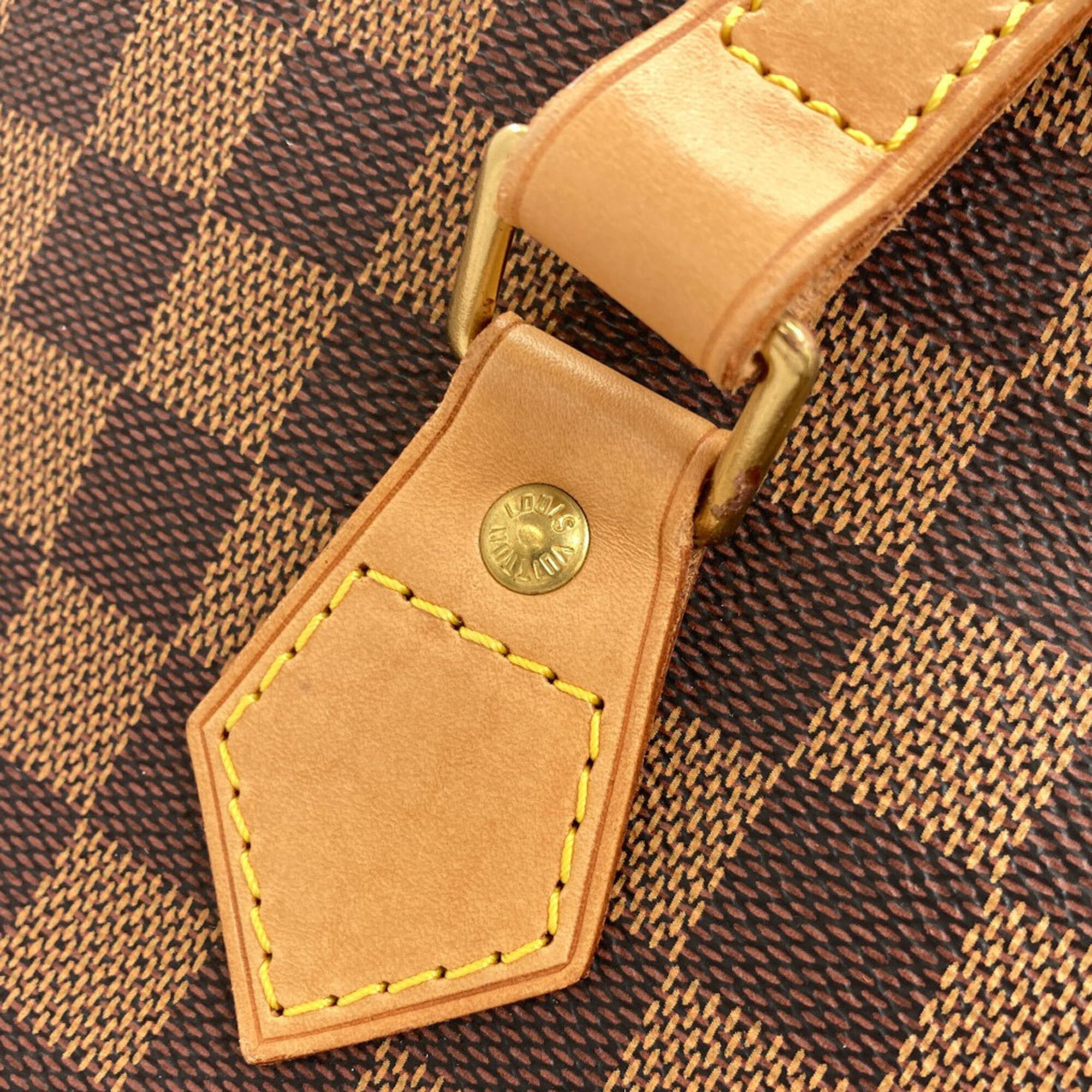 Louis Vuitton Damier Canvas Ebene Damier Canvas Tote Bag (Pre-Owned)