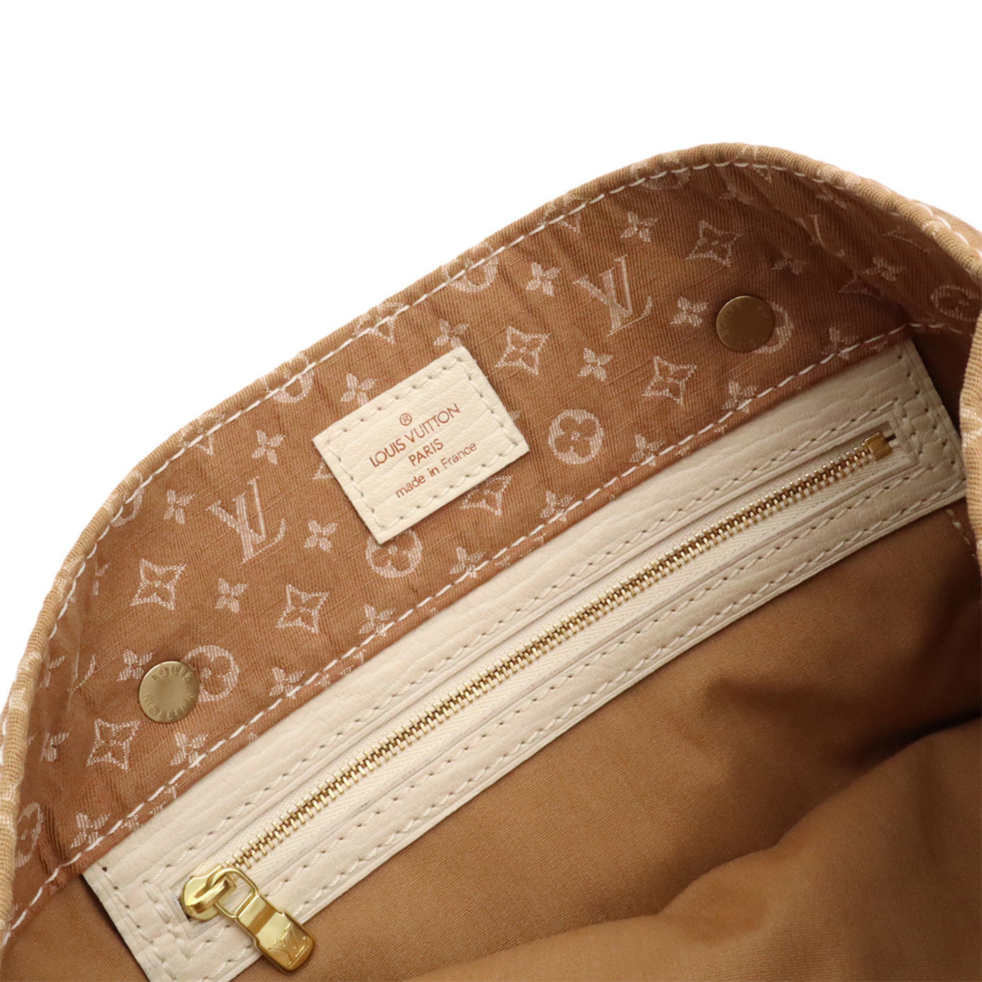 Louis Vuitton Ebene Canvas Leather Shoulder Bag Tote Bag (Pre-Owned)