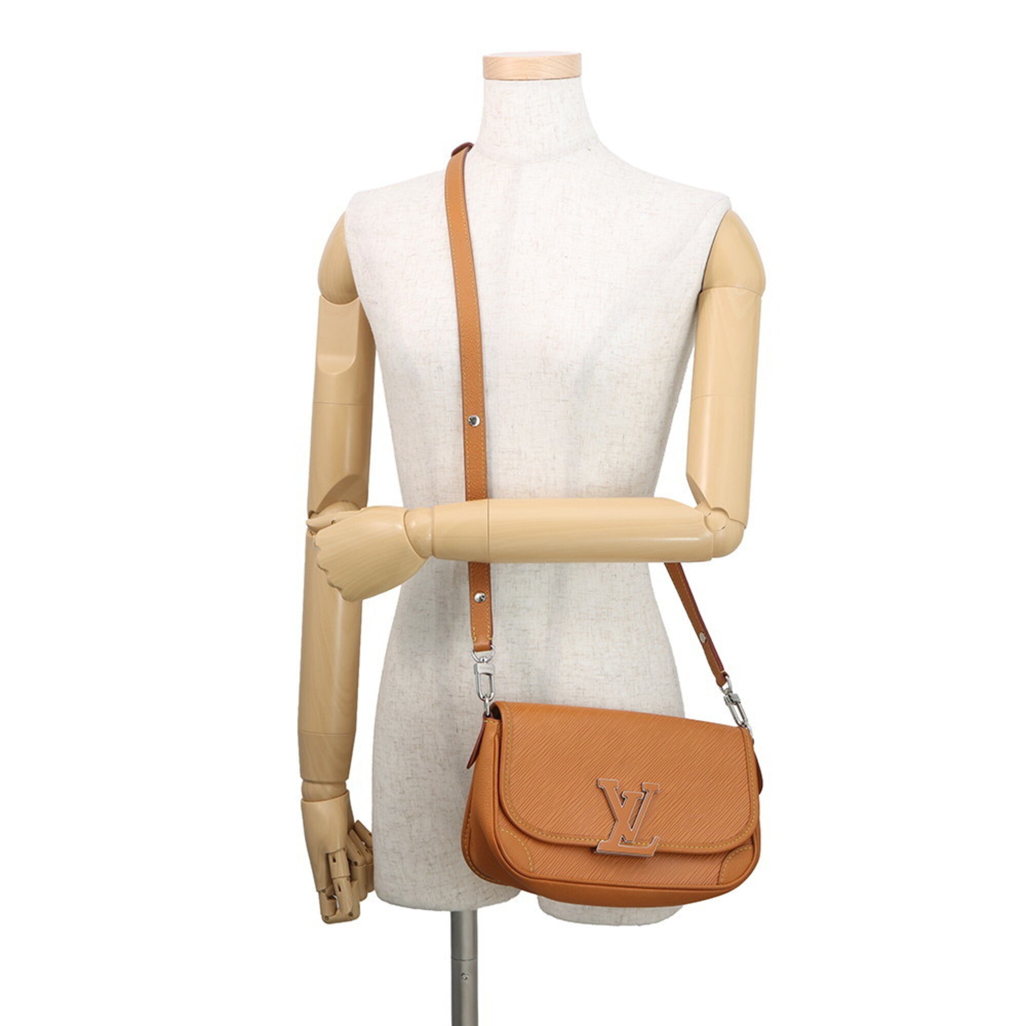 Louis Vuitton Beige Epi Leather Handbag Shoulder Bag (Pre-Owned)