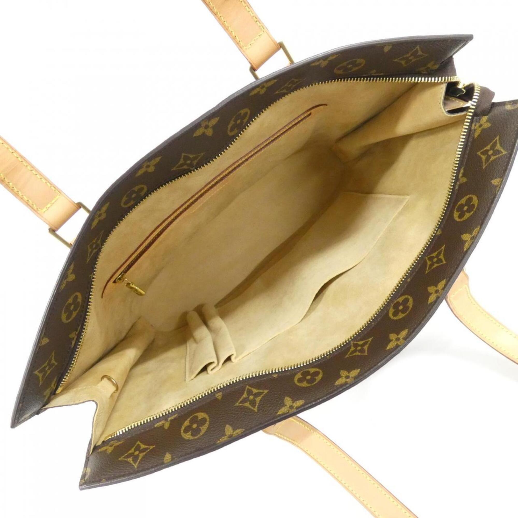 Louis Vuitton Marron Coated Canvas Handbag (Pre-Owned)
